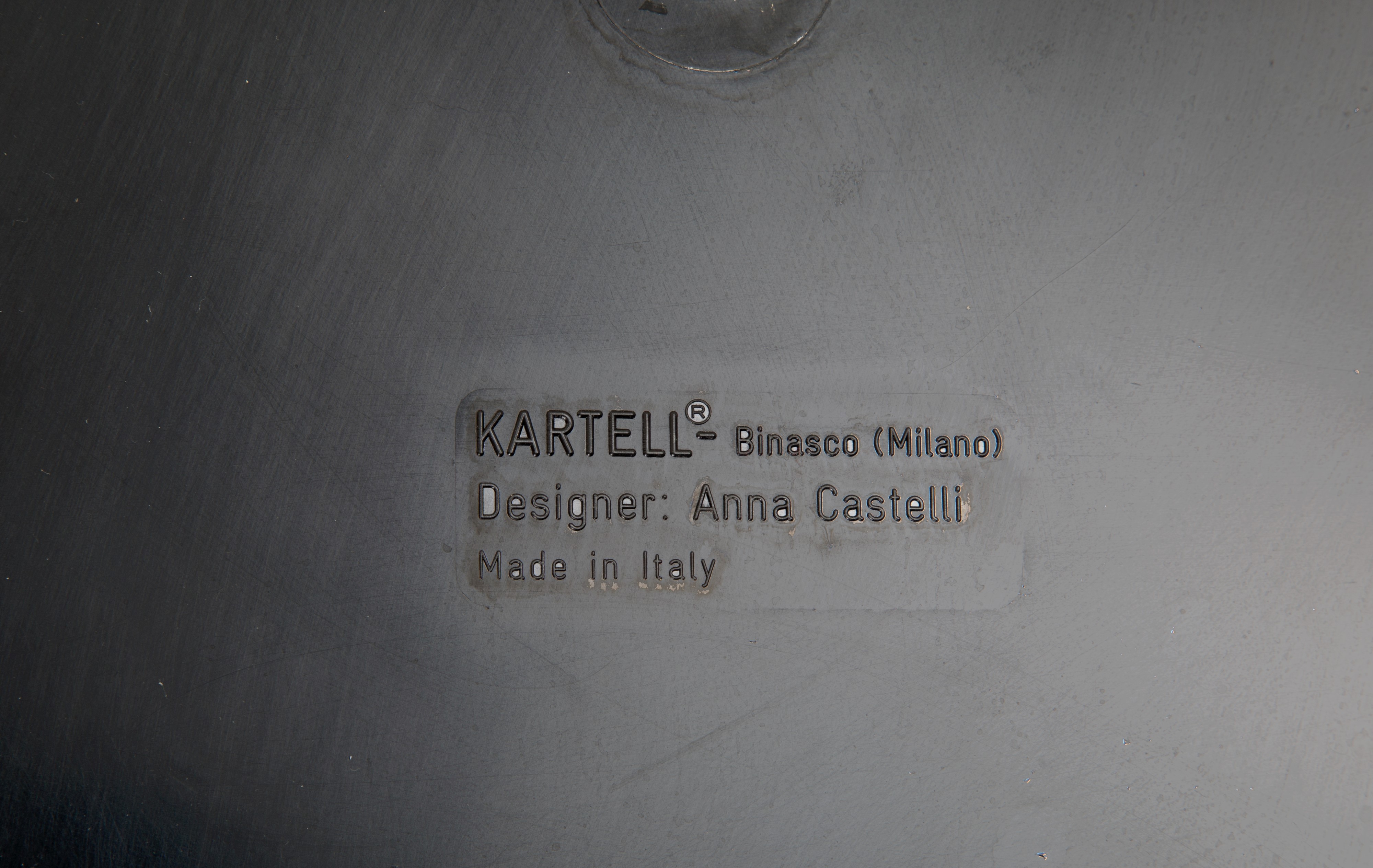 Anna Castelli Ferrieri - Coppia di Comodini Componibili per Kartell