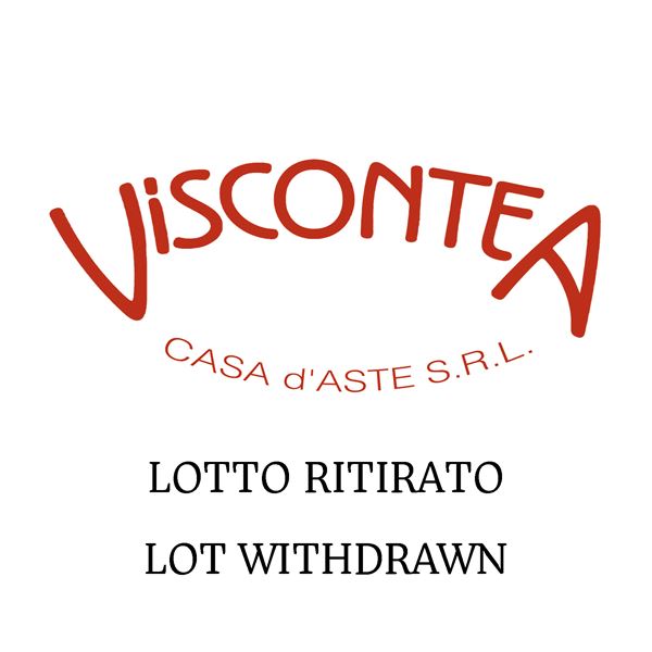 Lot withdrawn  - Auction MILANO DECOR - Antiques, Fine Art, Carpets & Design Auction (n. 97) - Viscontea Casa d'Aste