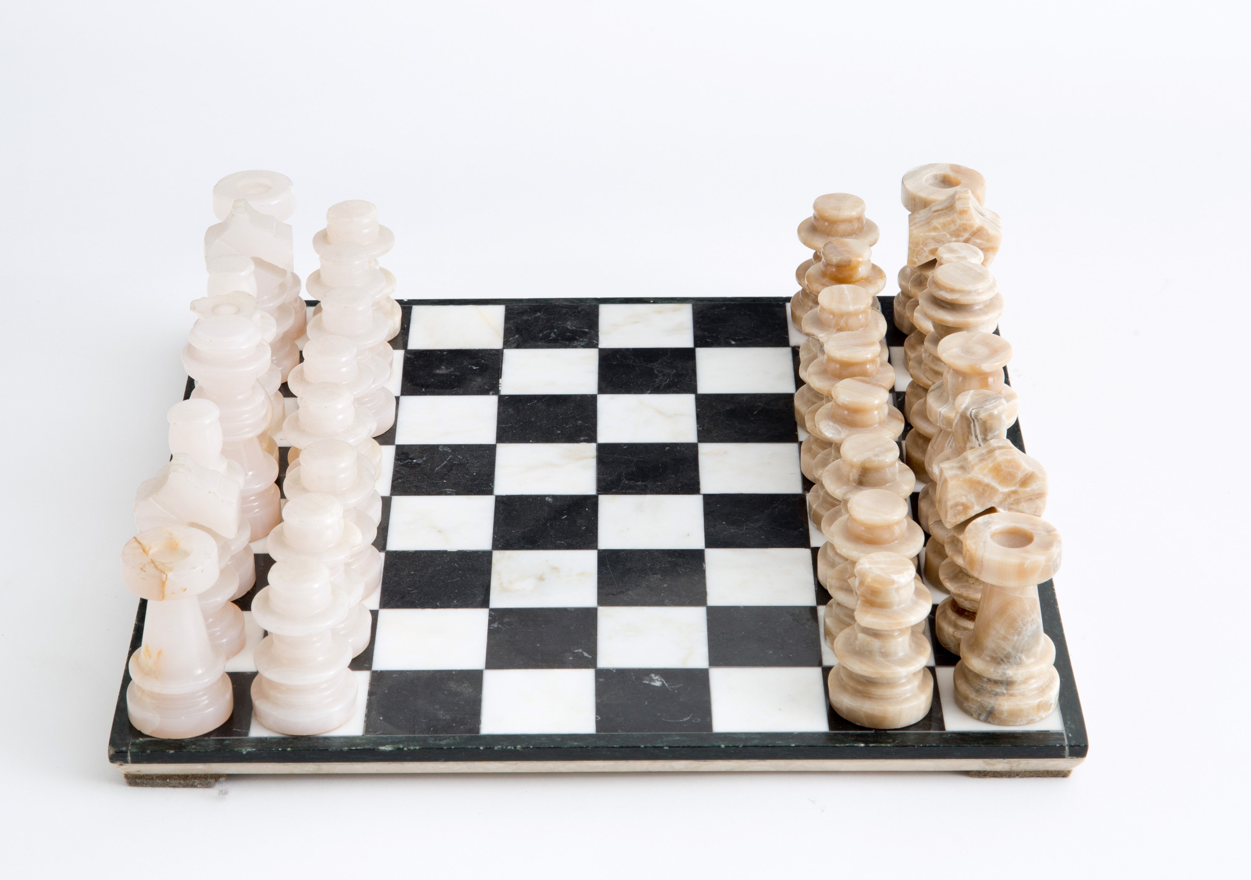 Scacchiera in onice