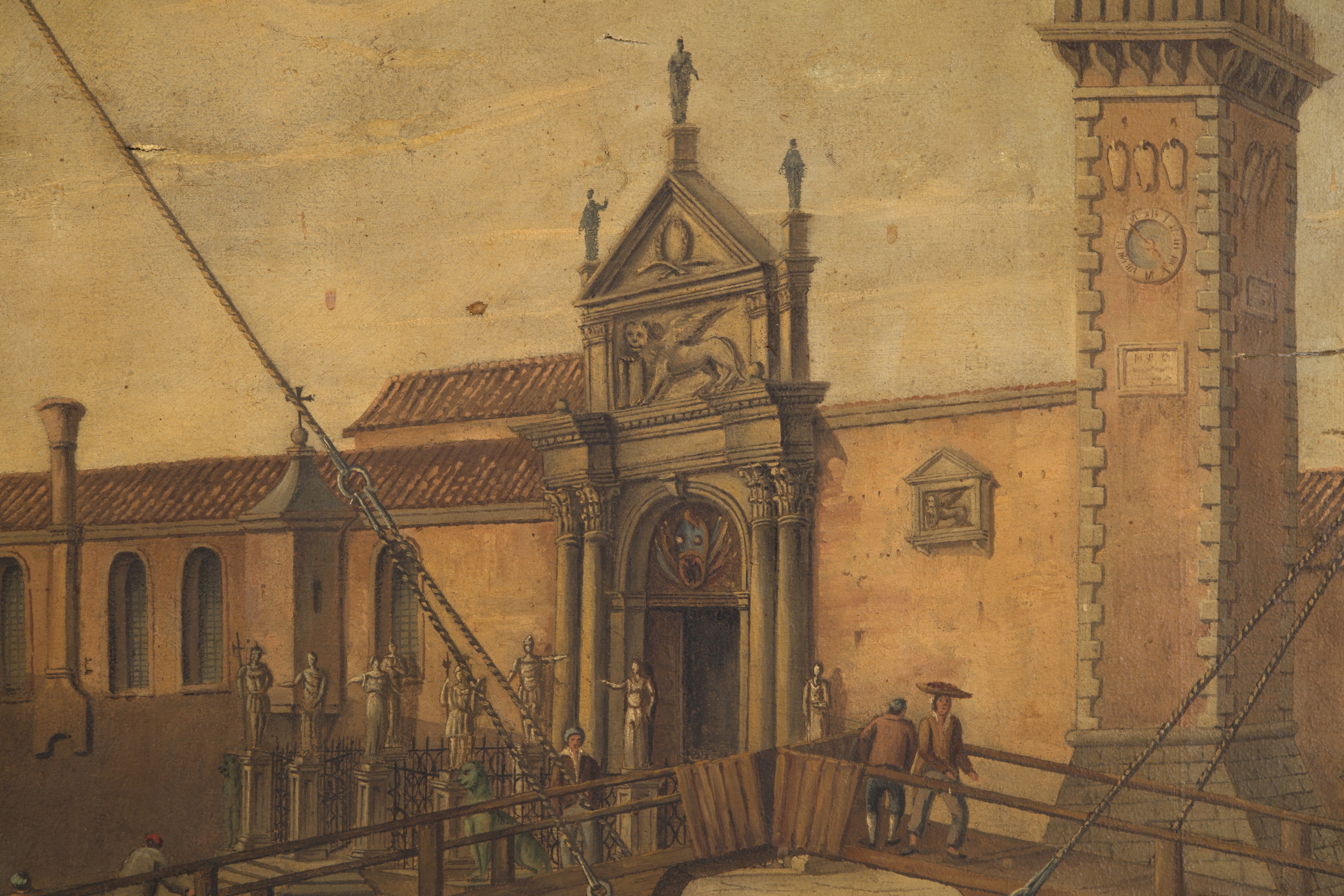 Dipinto "L'arsenale di Venezia"