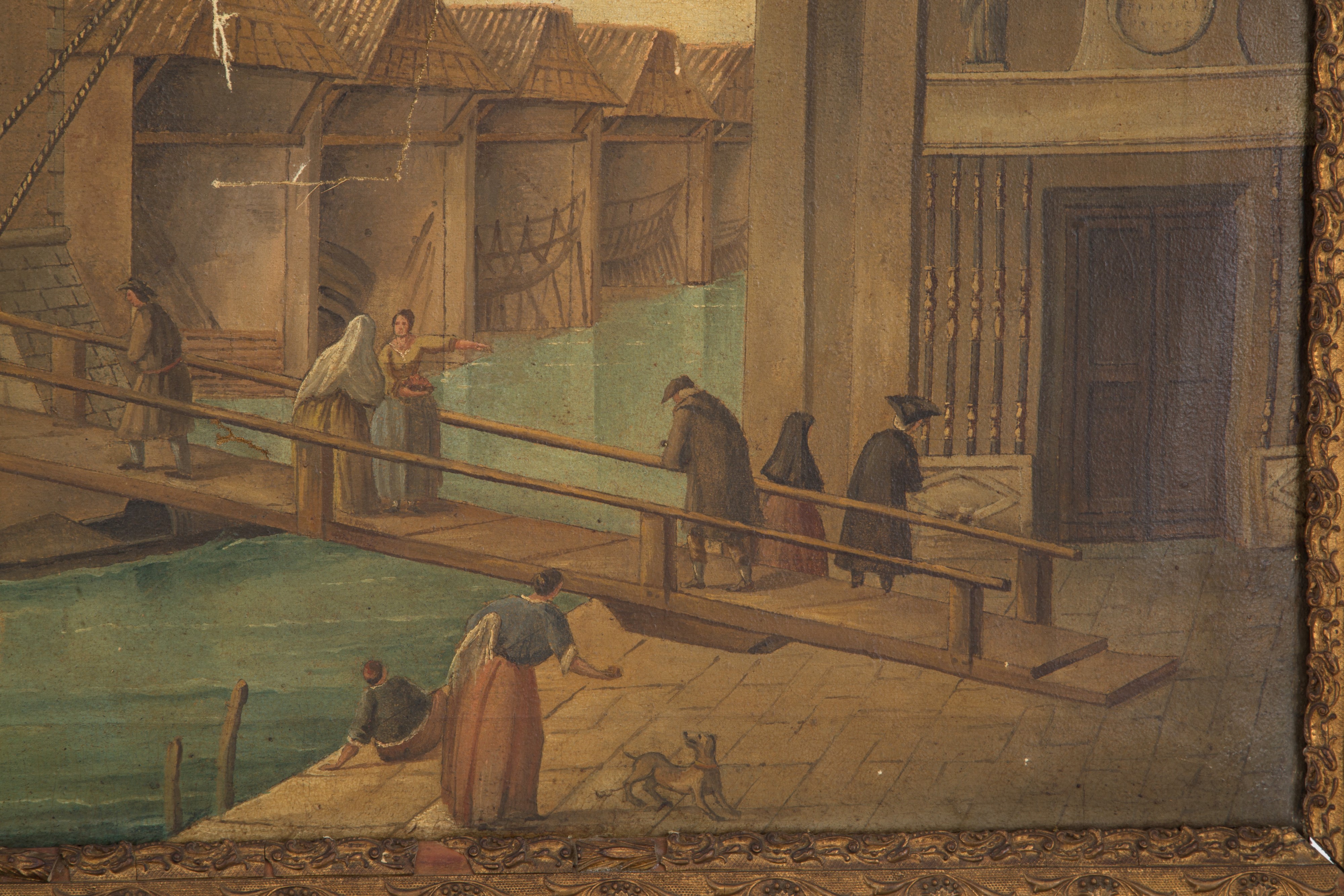 Dipinto "L'arsenale di Venezia"