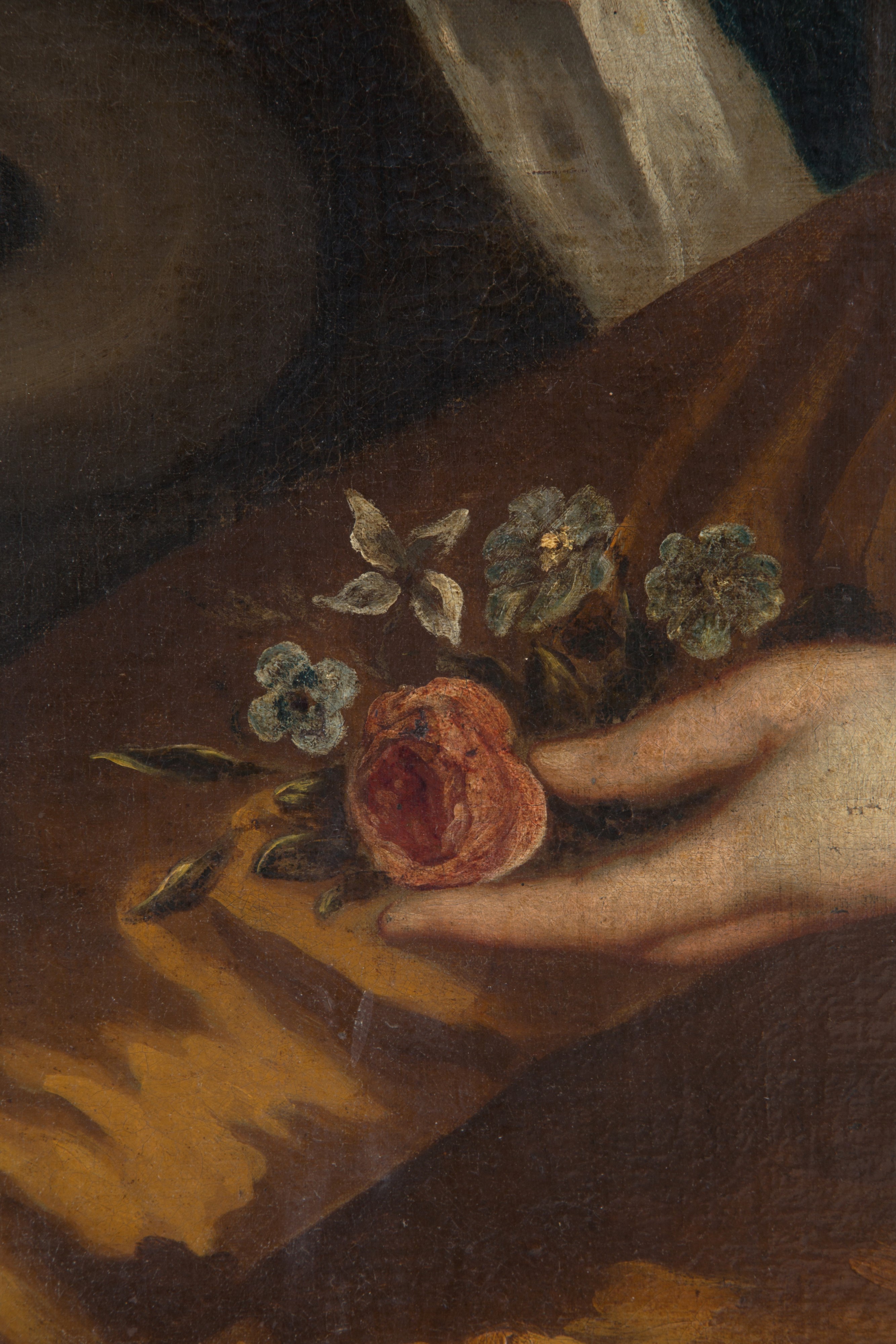 Dipinto "DAMA ALLA FONTANA"