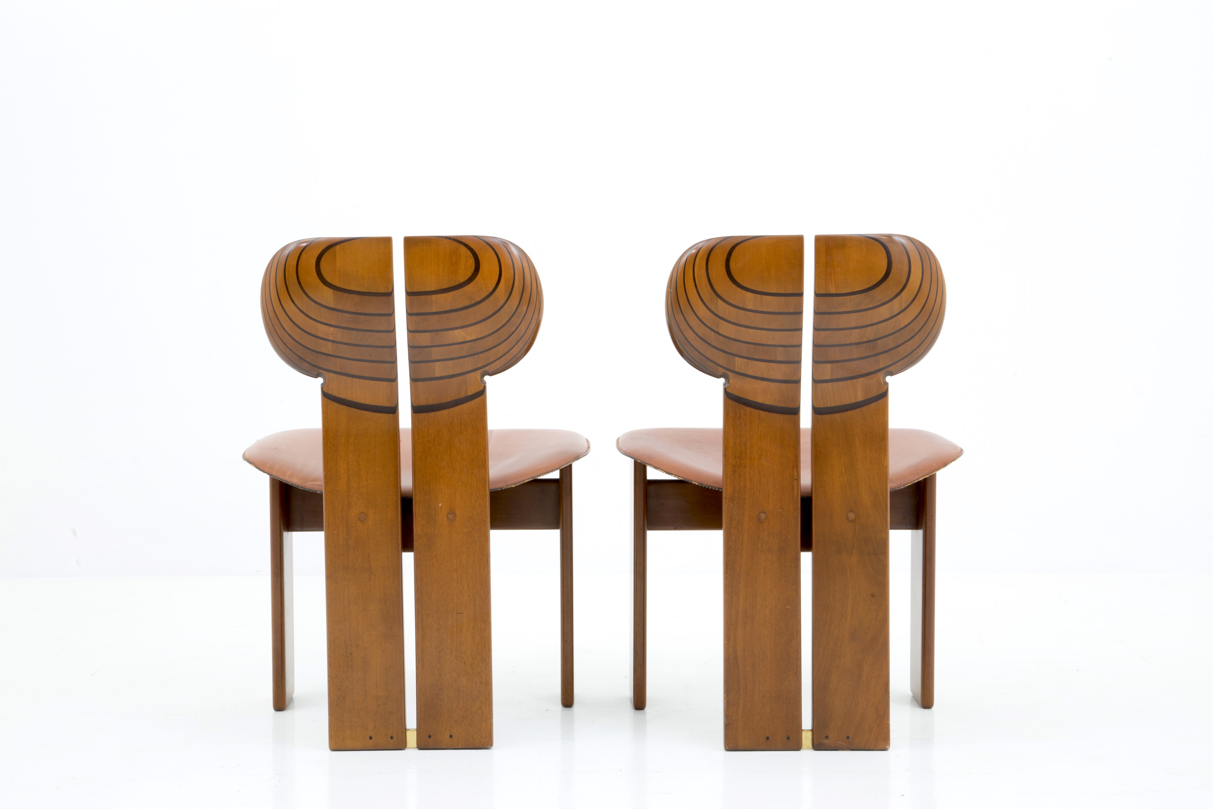 Afra e Tobia Scarpa - Quattro Sedie Africa Serie Artona