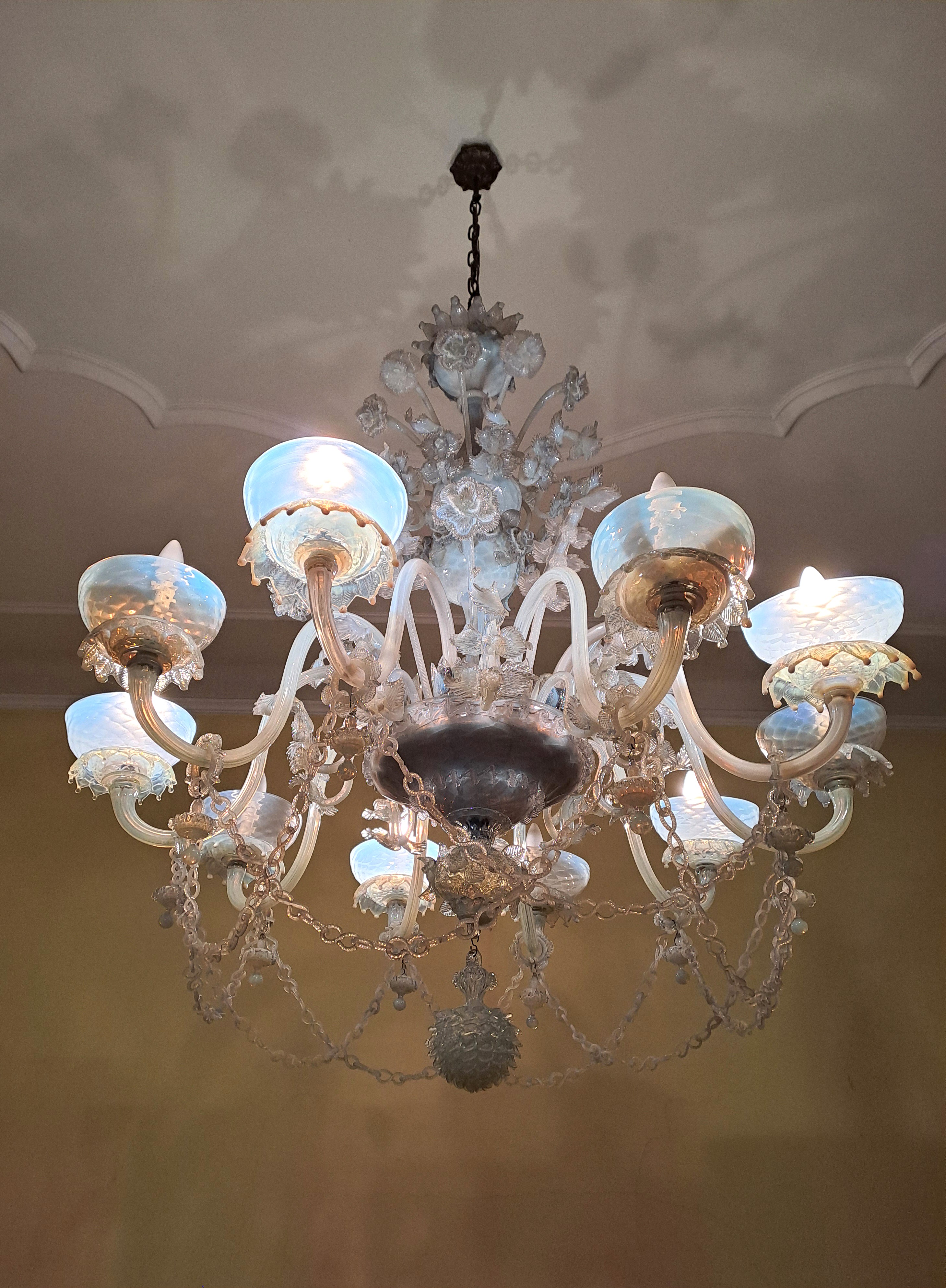 Lampadario in Vetro di Murano