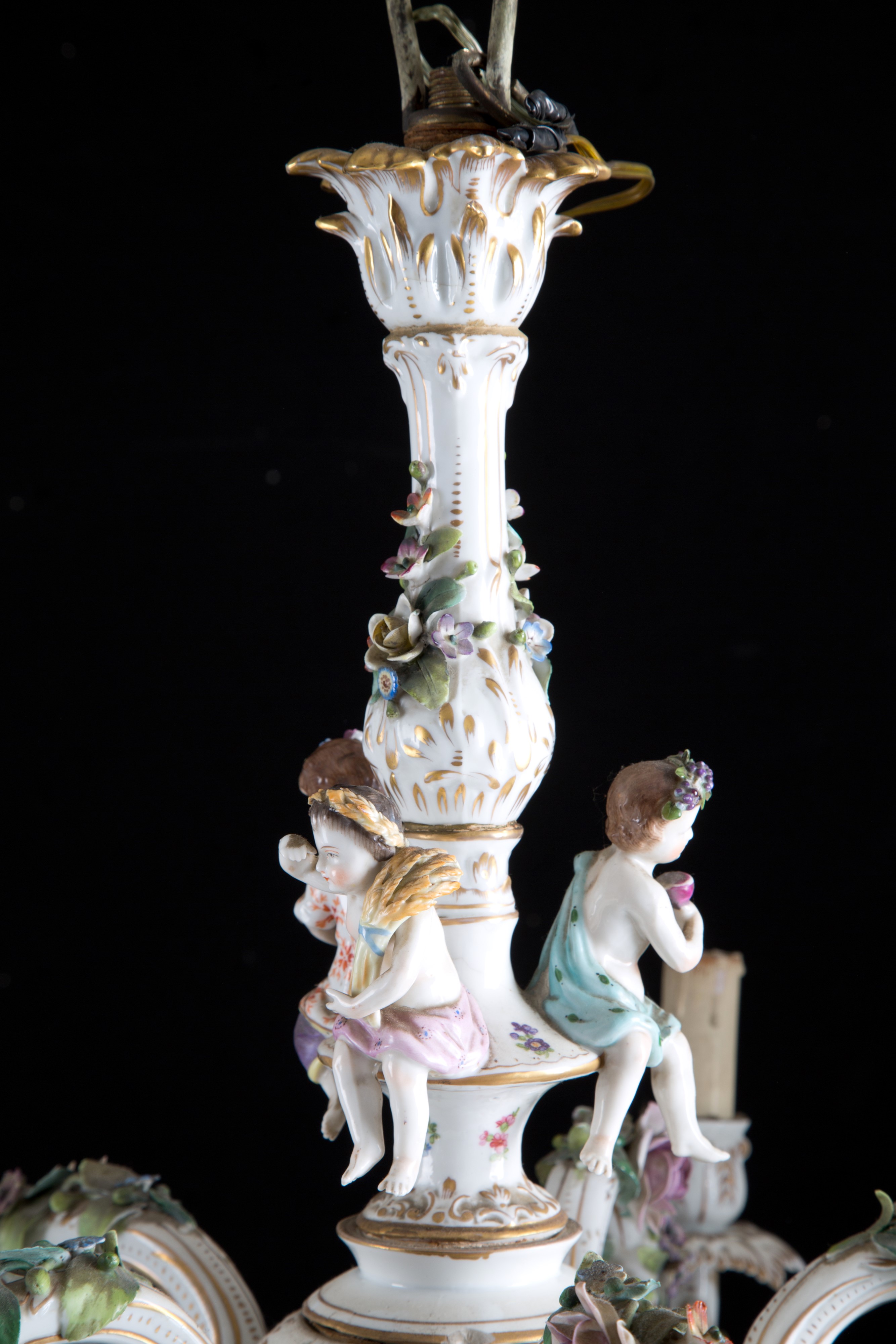 Lampadario in Porcellana