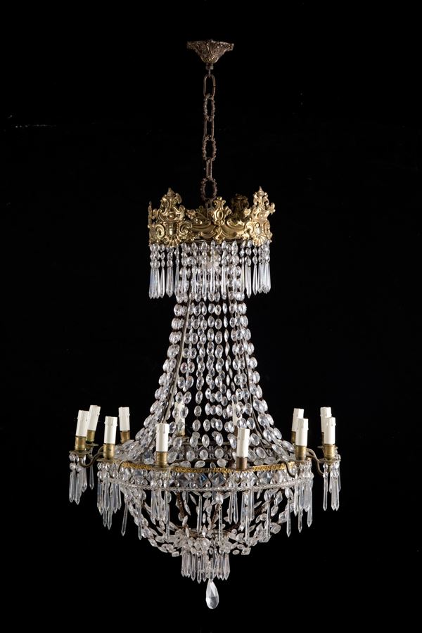 Tuscan chandelier