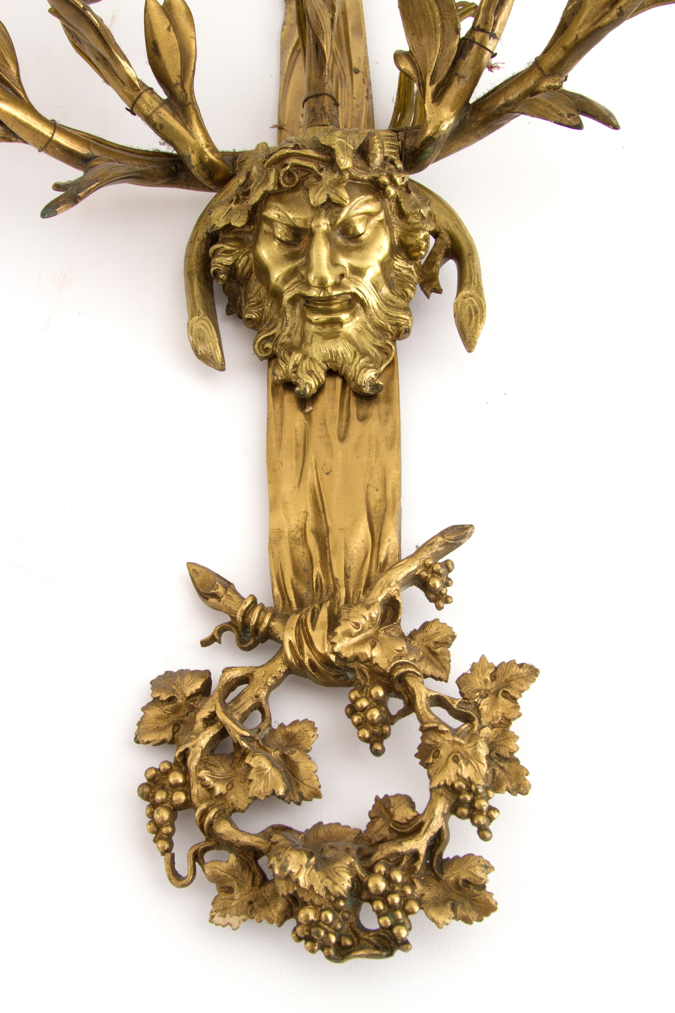 Applique in Bronzo Dorato