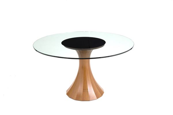 Table with glass top