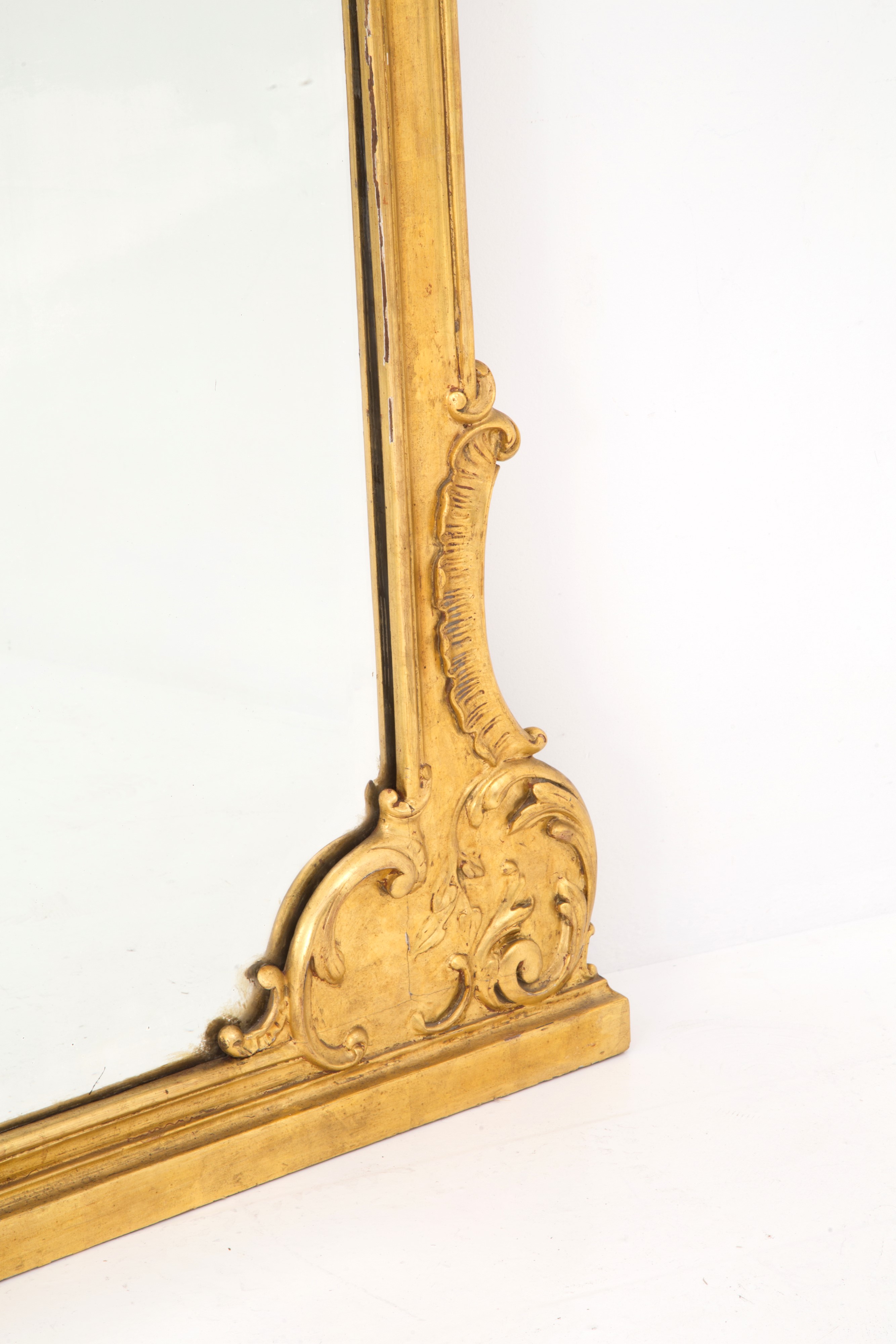Specchiera in Legno Dorato