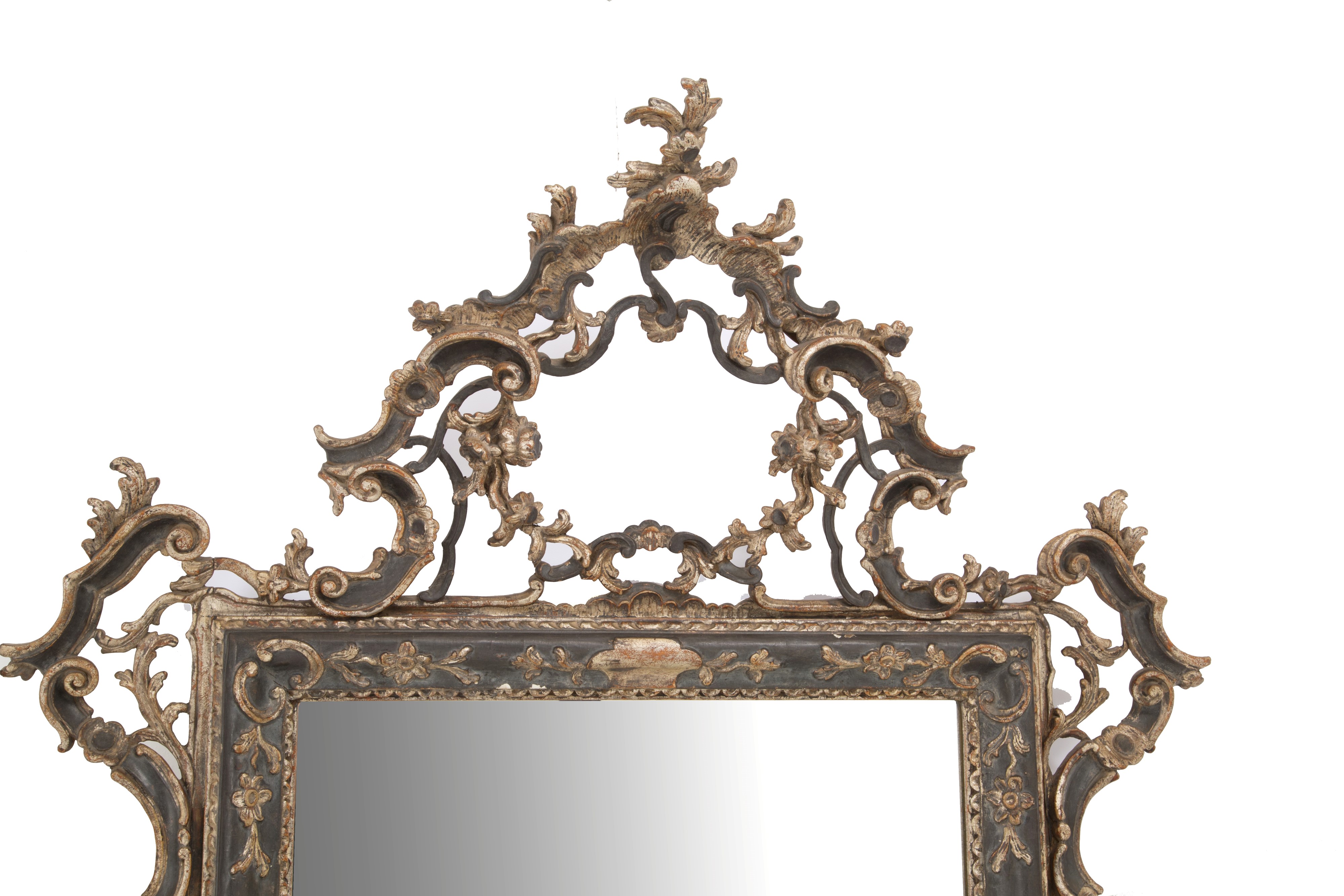 Specchiera in Legno Dorato