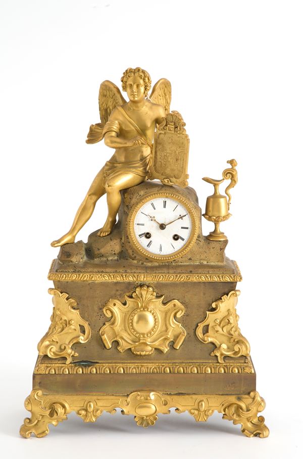 Bronze clock