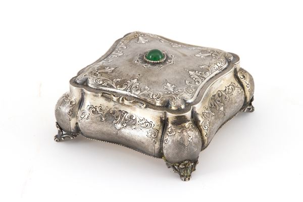 Silver jewelry holder 