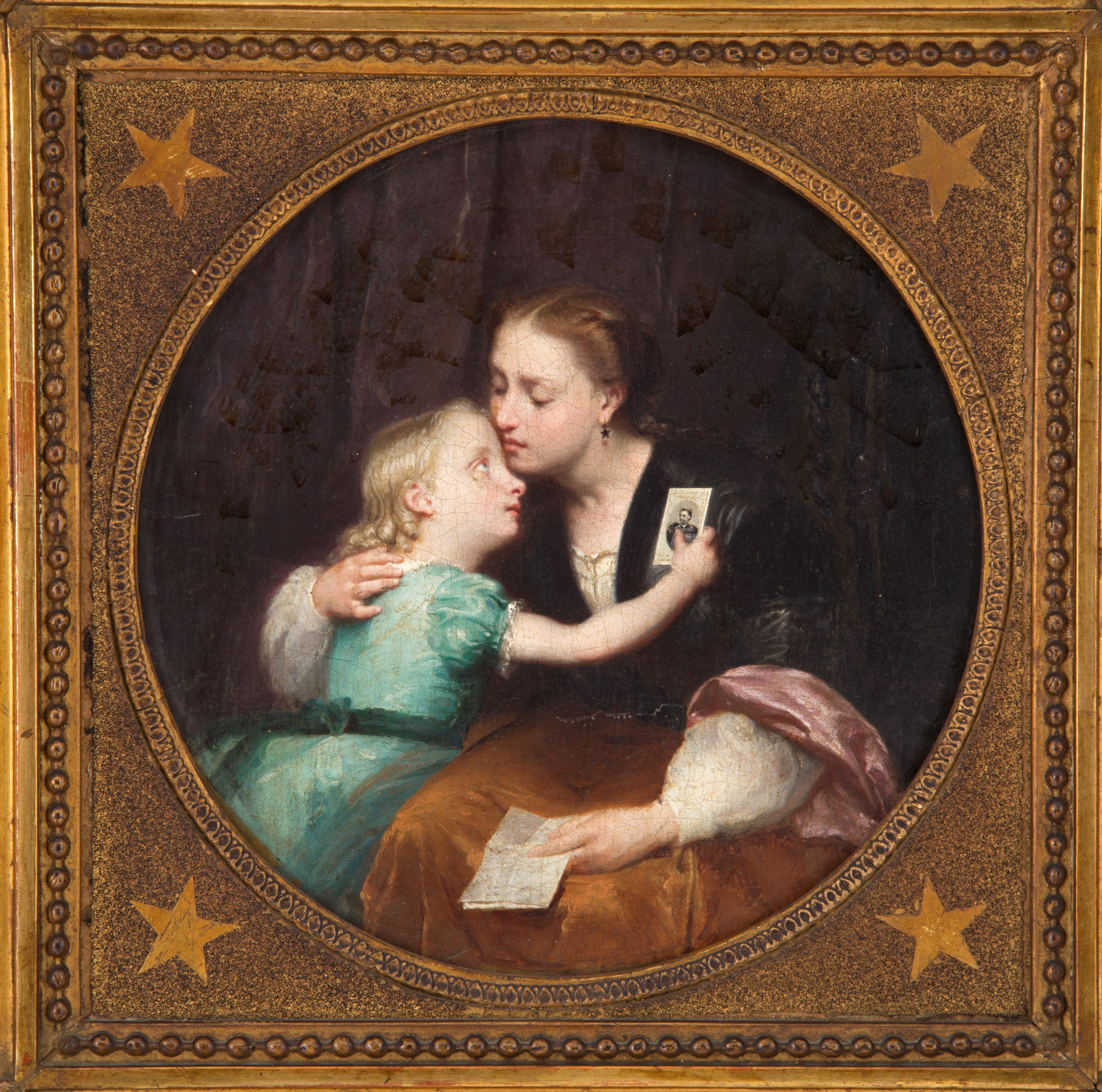 Dipinto "madre e Figlia"