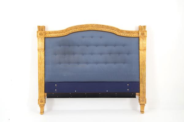 Golden headboard