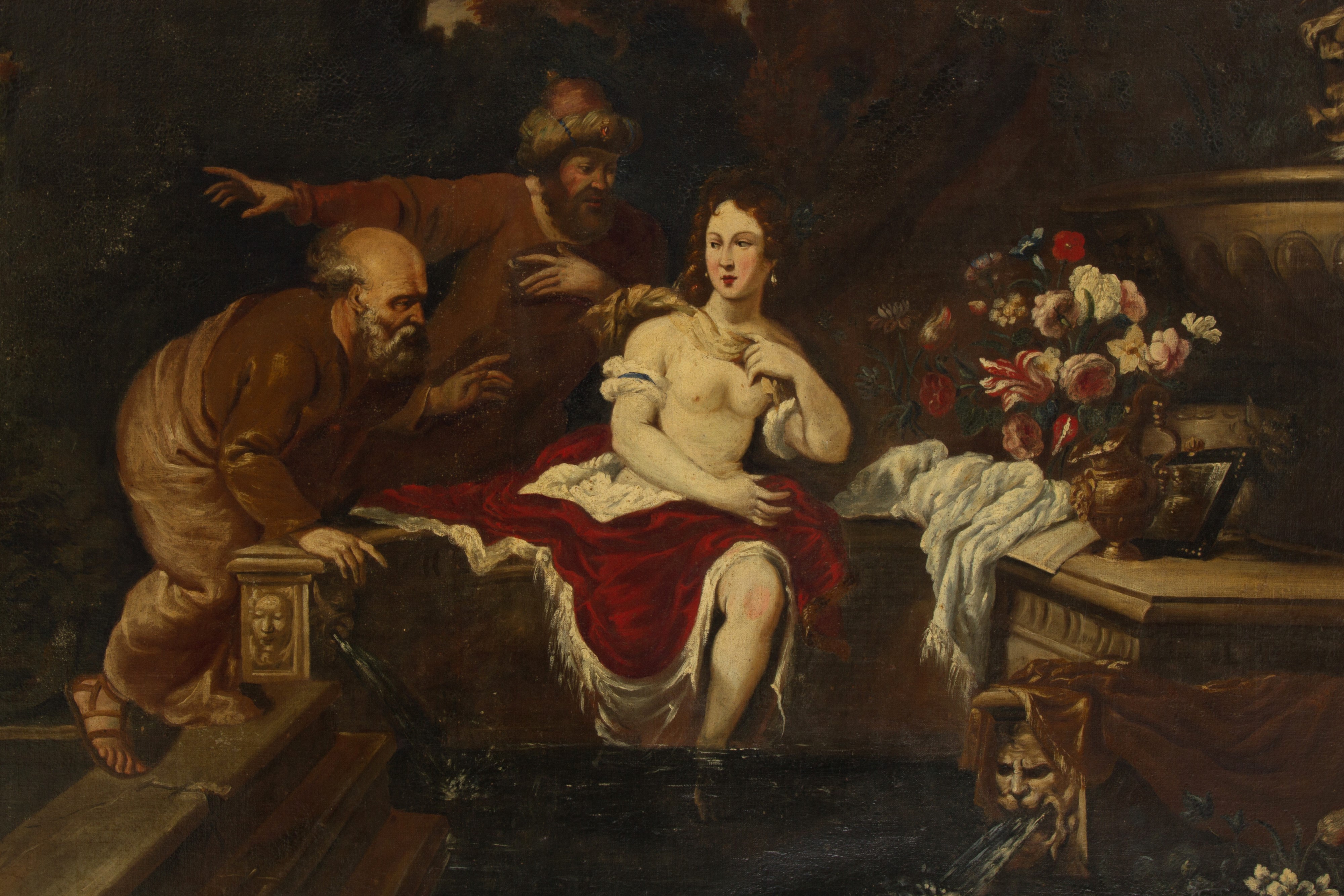 Dipinto "SUSANNA E I VECCHIONI"