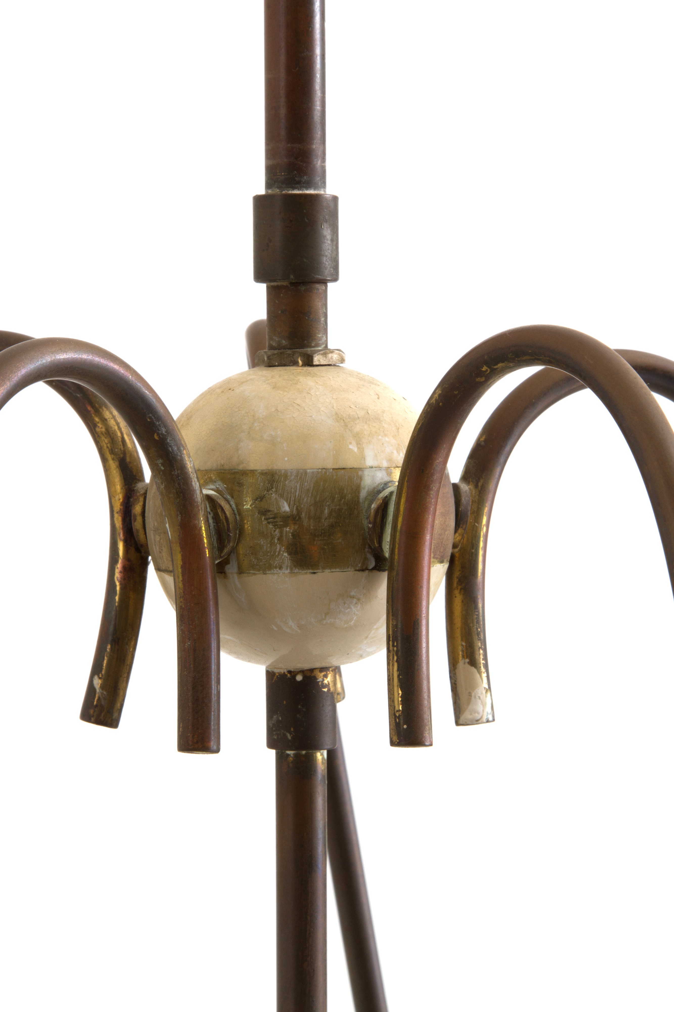 Lampadario con Vetro con Stelline