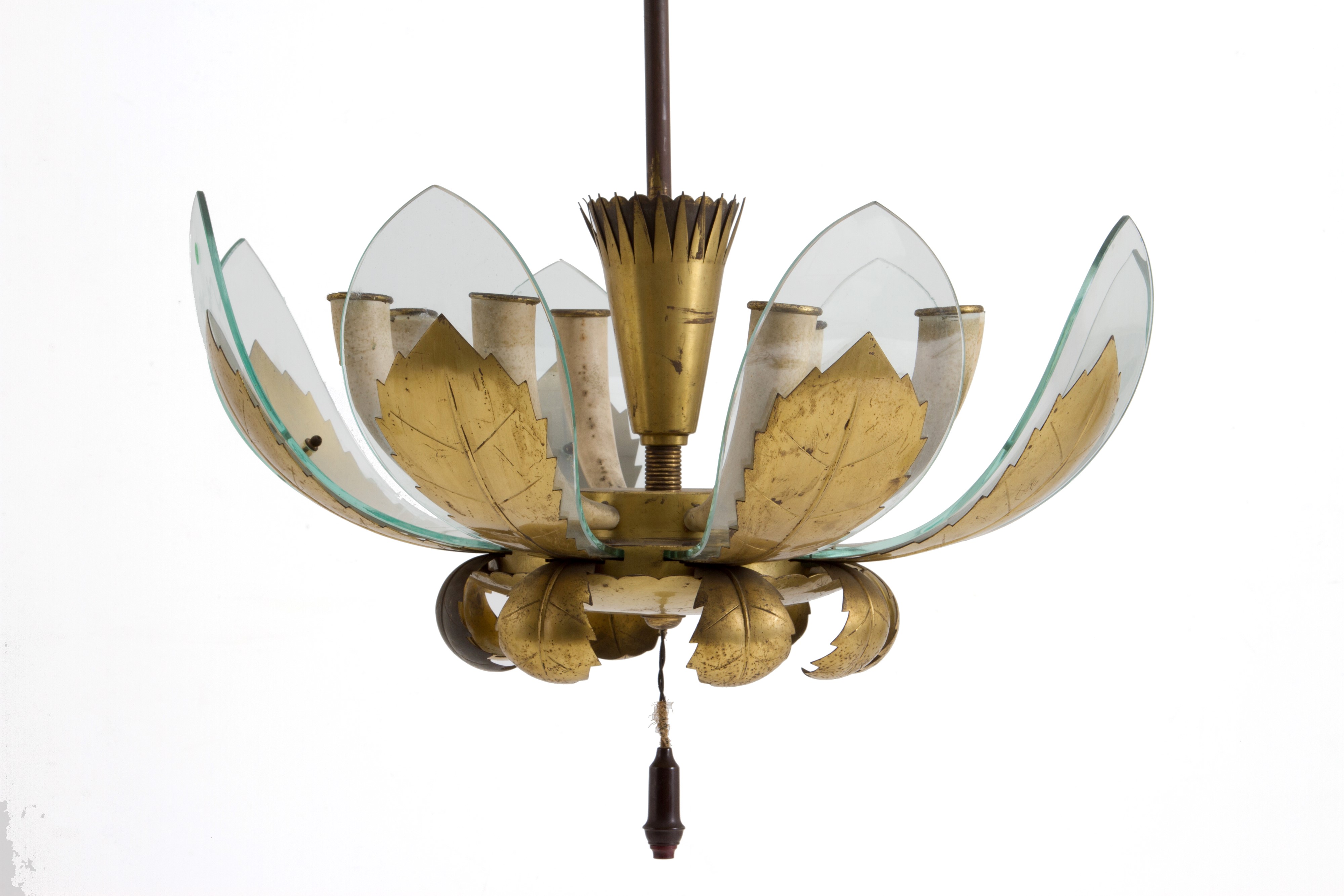 Lampadario con Foglie