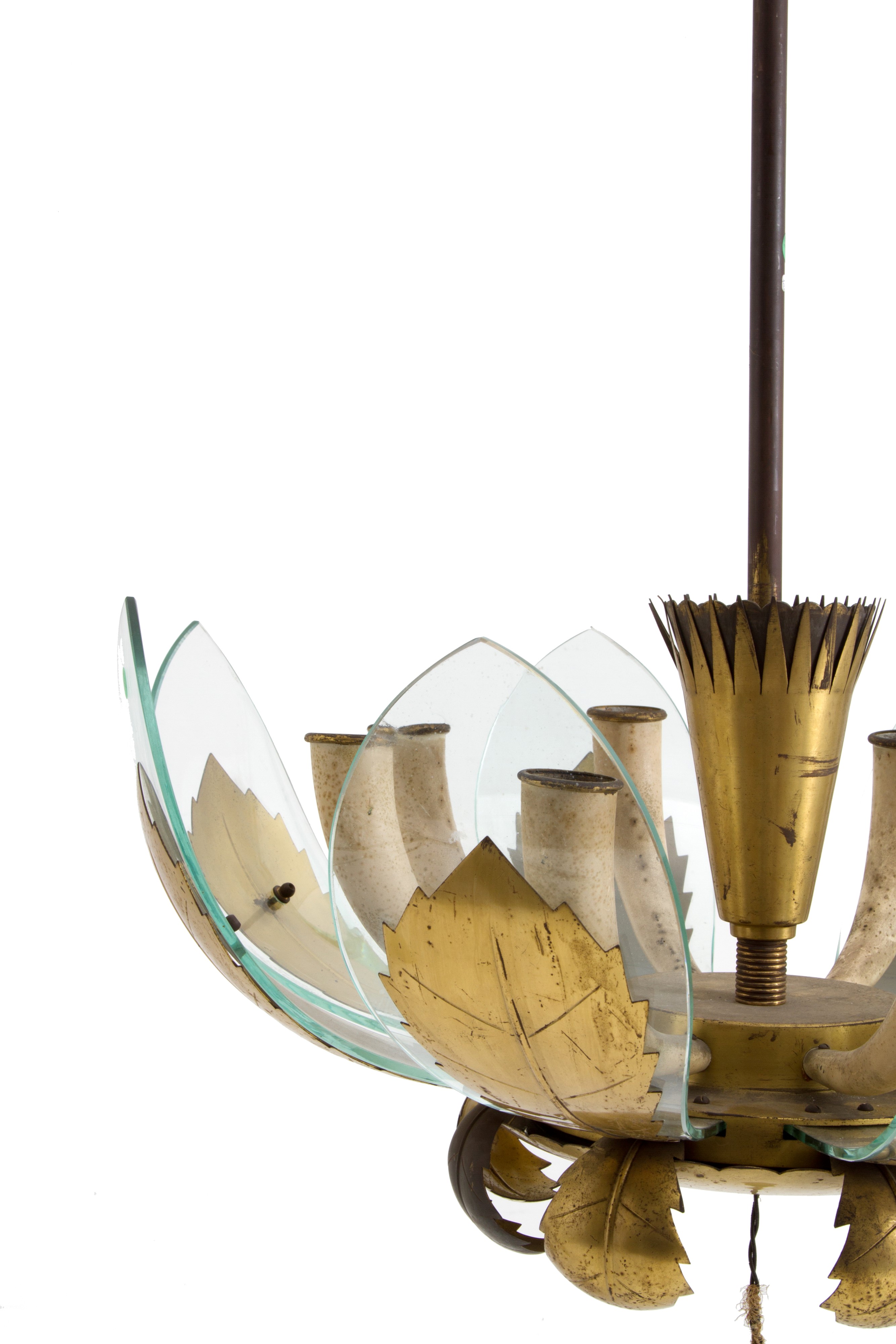 Lampadario con Foglie