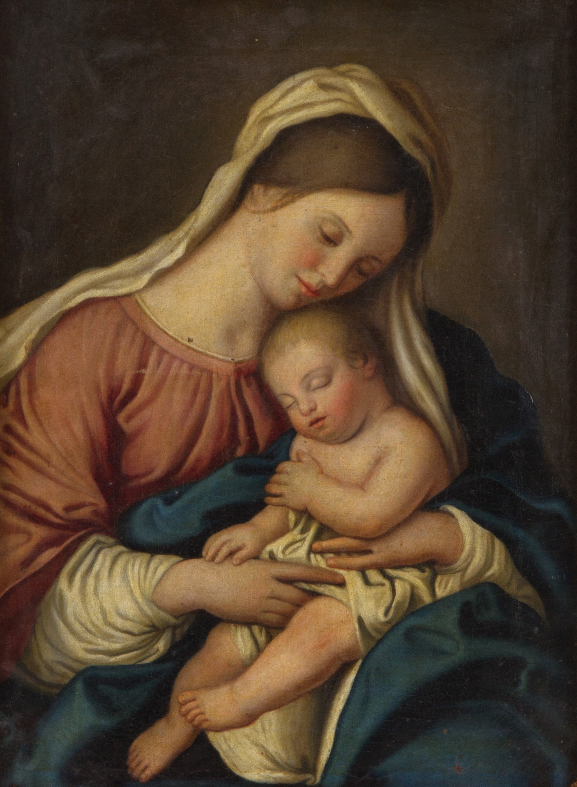Dipinto "madonna con Bambino"
