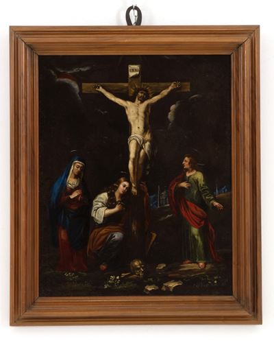 Dipinto "crocifissione di Cristo"