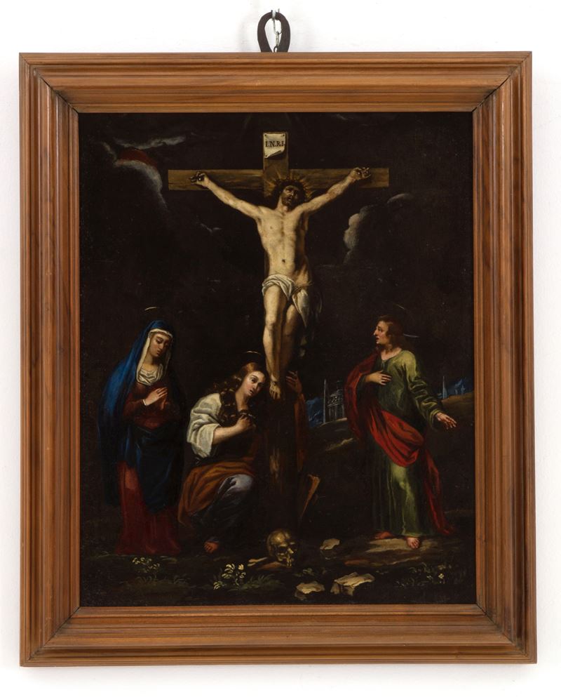 Dipinto "crocifissione di Cristo"