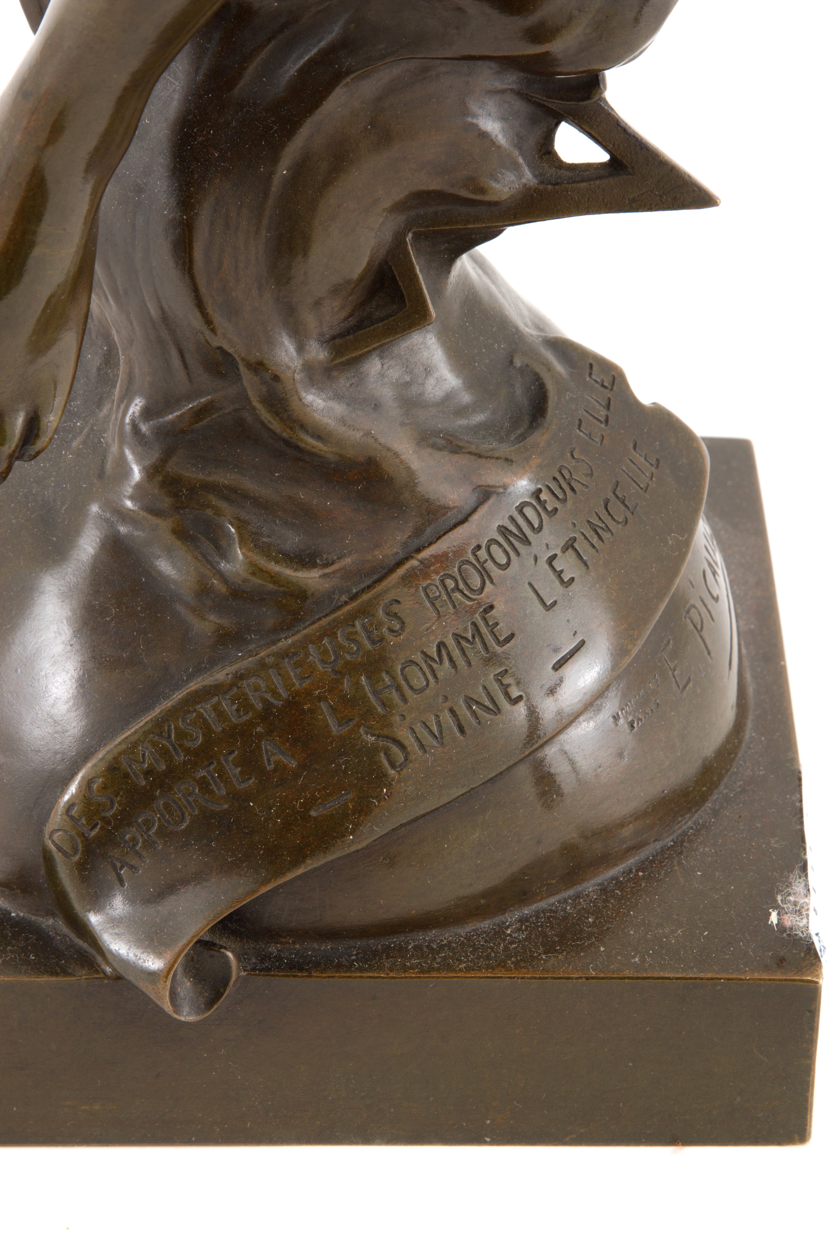 Emile Louis Picault - Scultura "ebe e L'aquila"