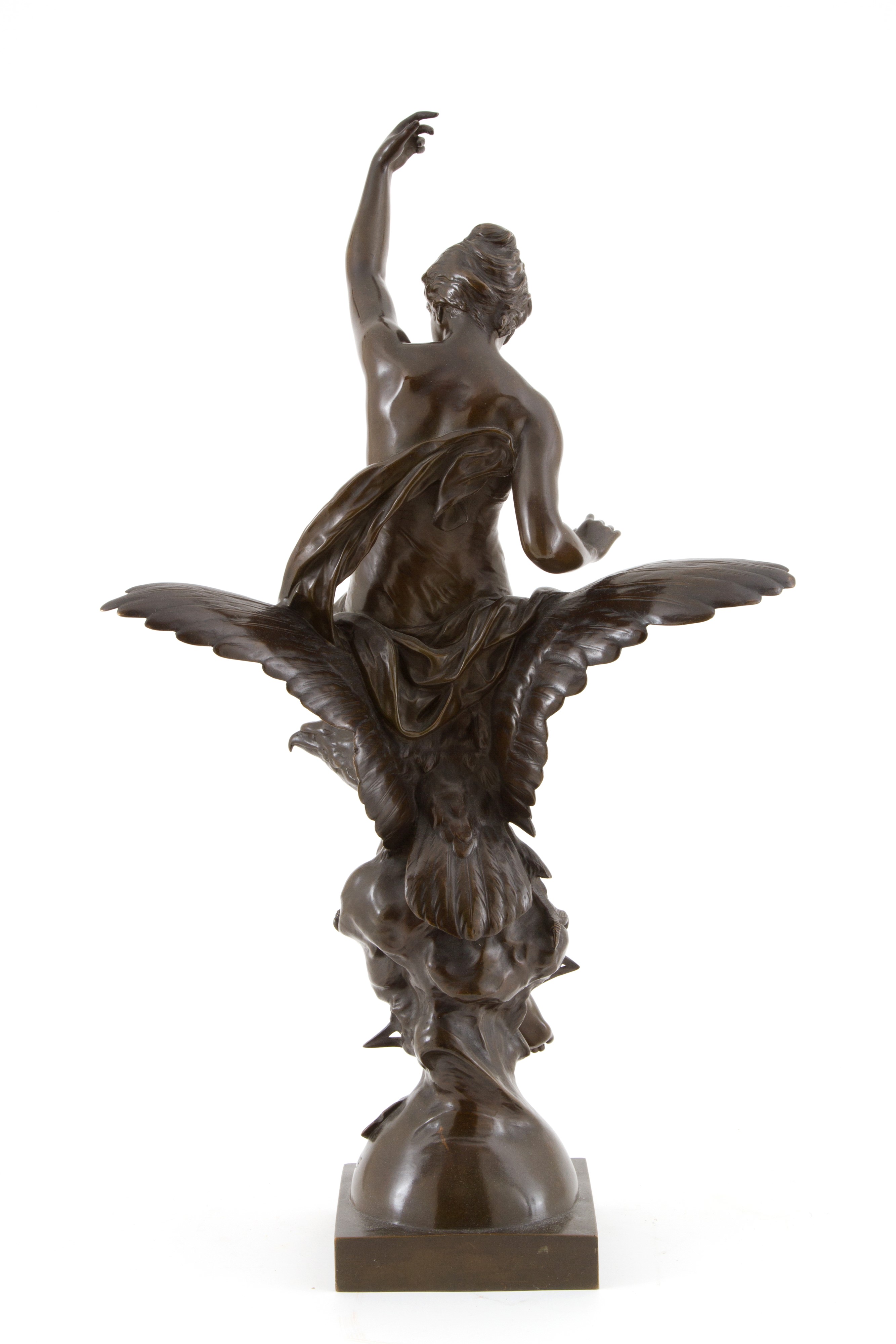 Emile Louis Picault - Scultura "ebe e L'aquila"