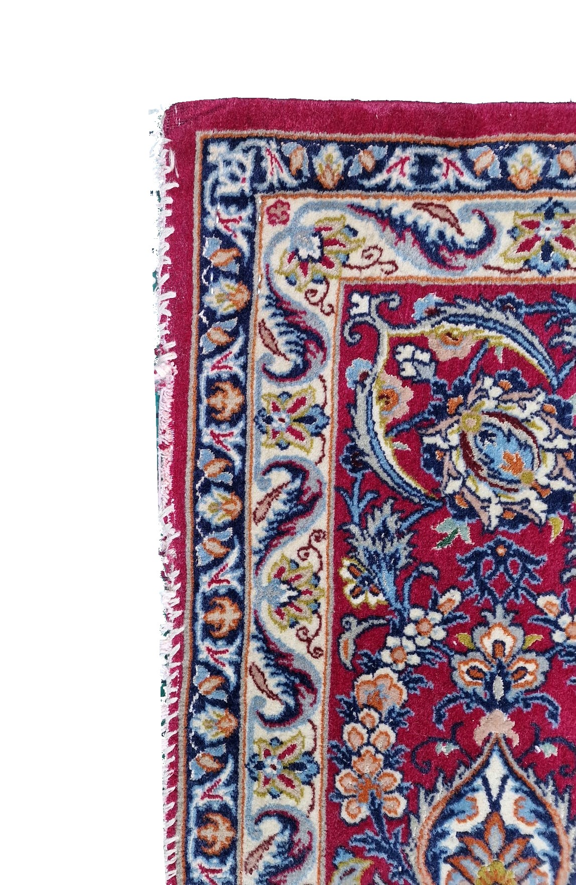 Tappeto Isfahan. Persia. Firmato