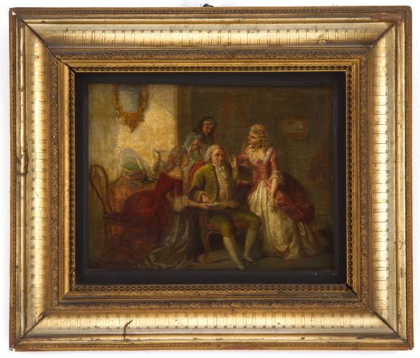 Painting "LIVING ROOM"