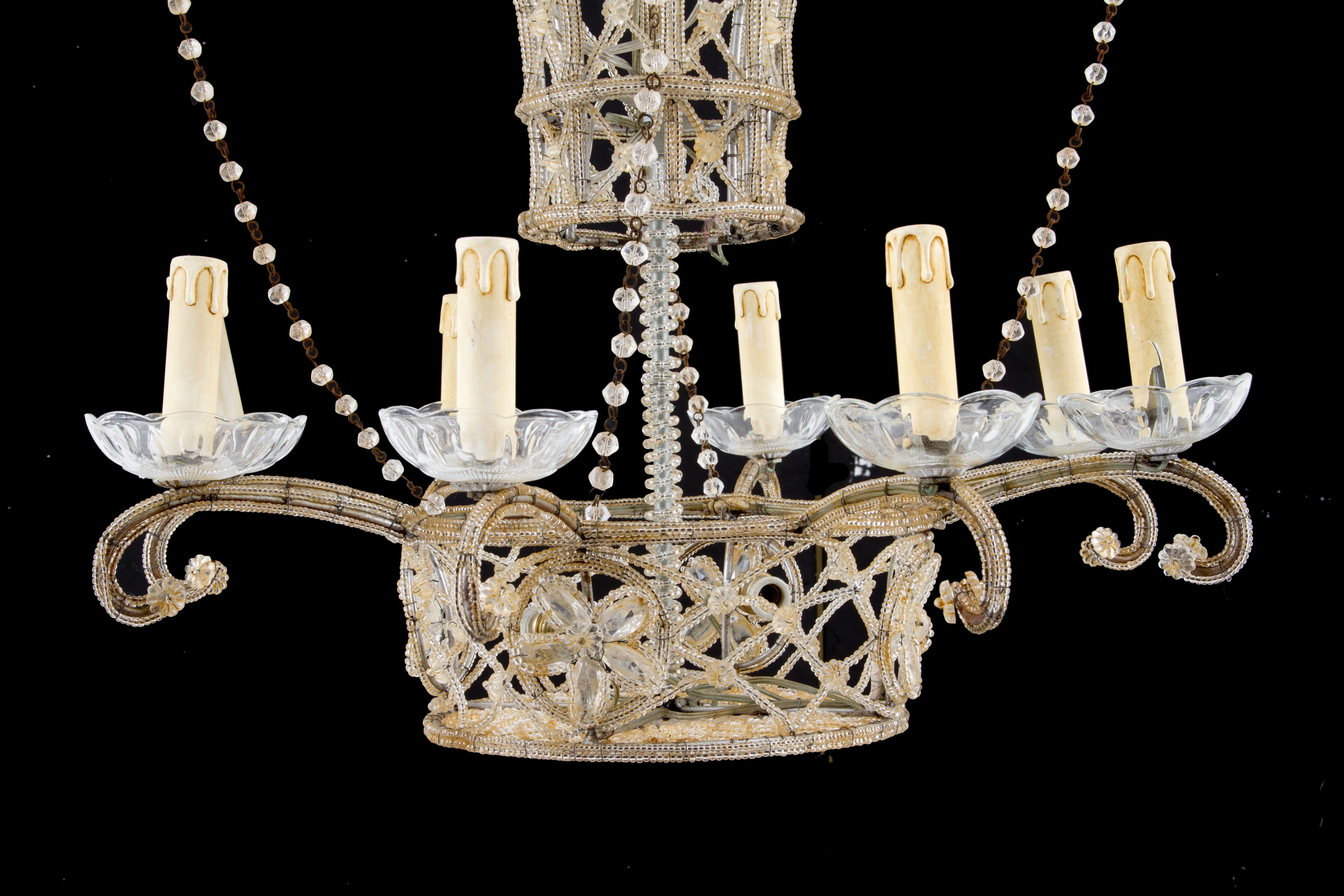 Lampadario a mongolfiera