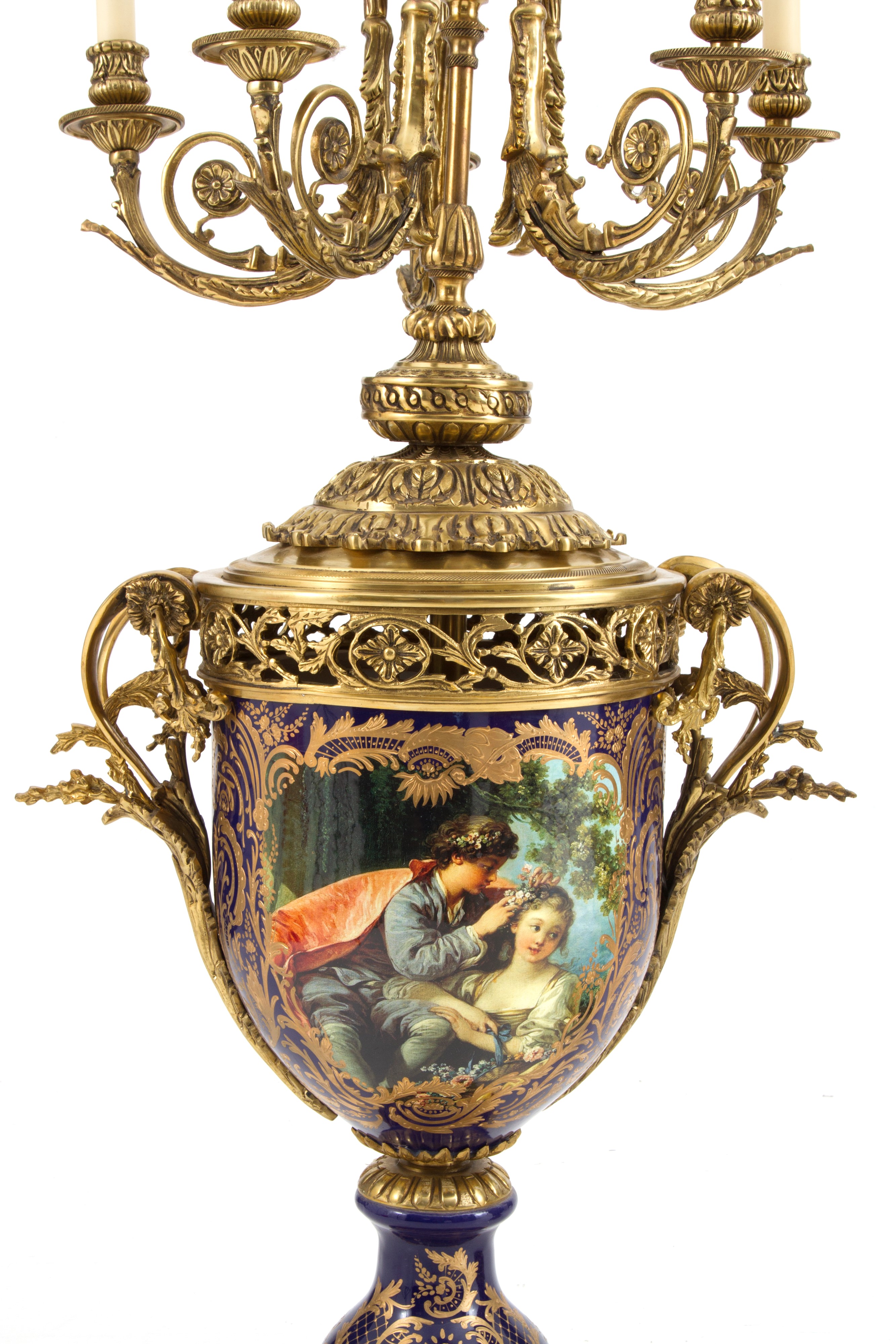 Coppia di Grandi Candelabri