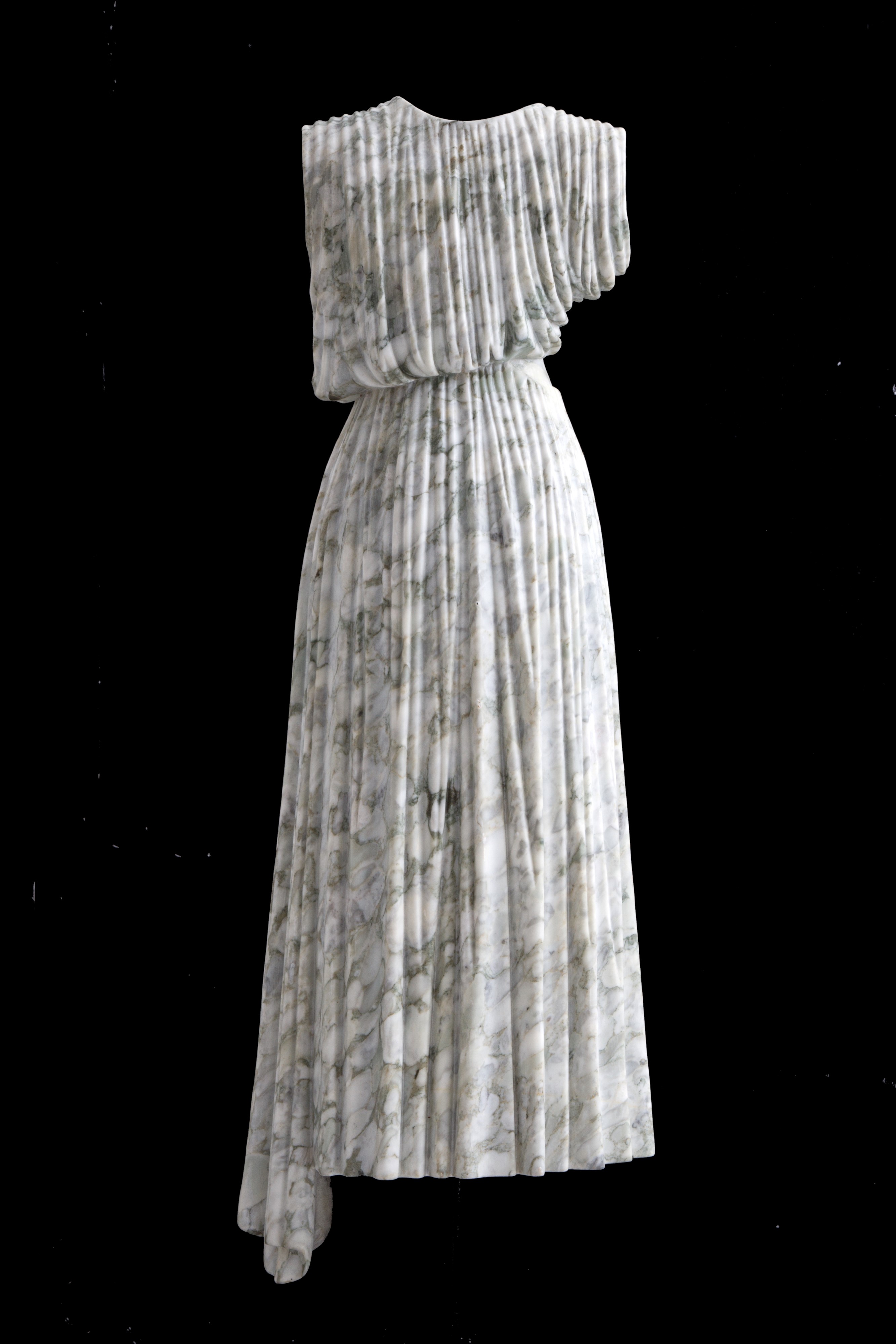 Scultura in Marmo "figura Acefala Panneggiata"