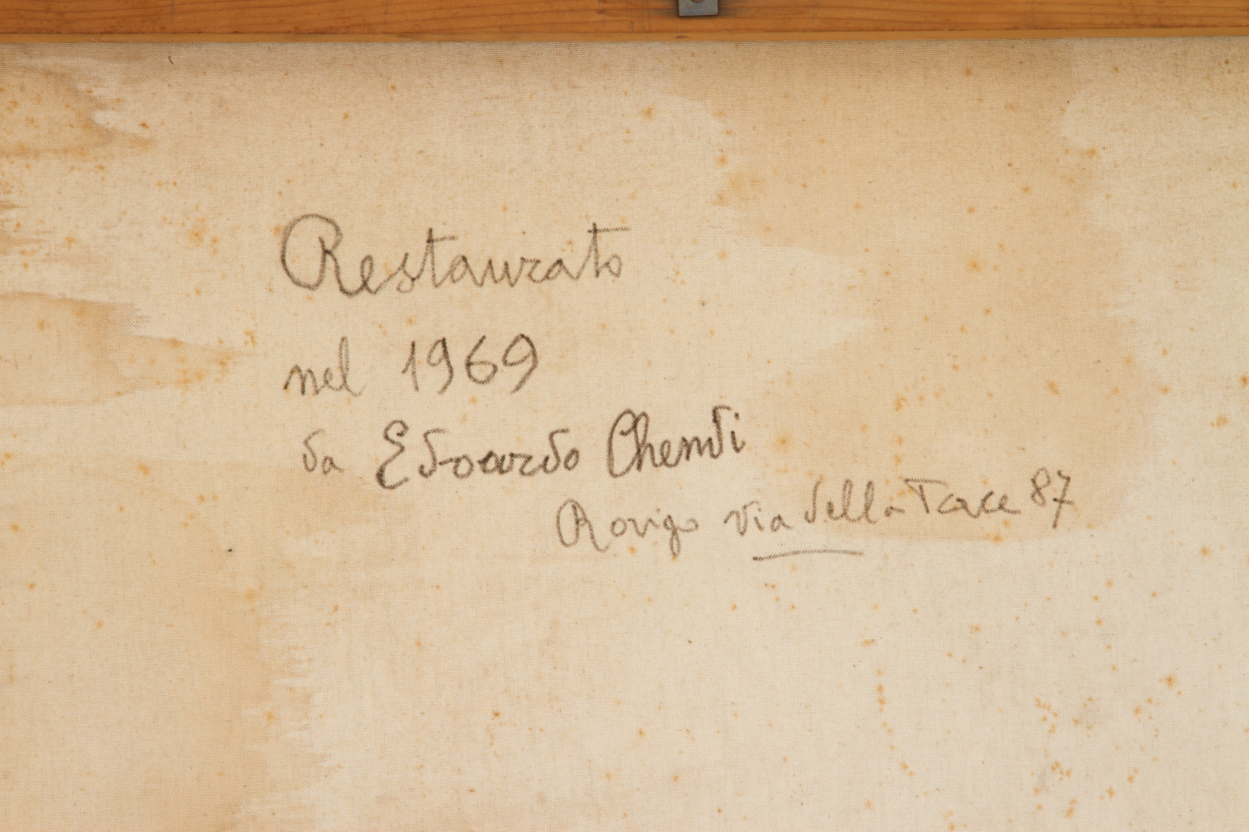 Dipinto "TOBIA E L'ANGELO"