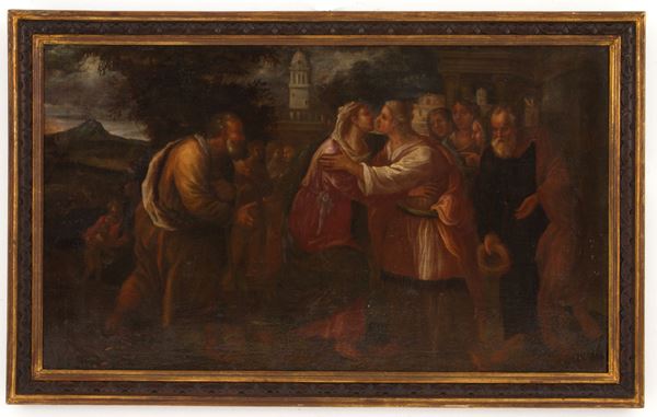 Painting "VISITATION OF MARY TO SAINT ELIZABETH"