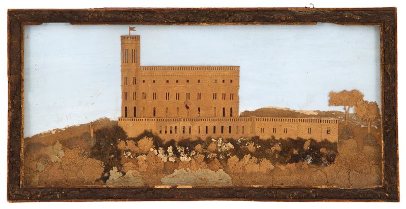 Diorama in Sughero "castello"