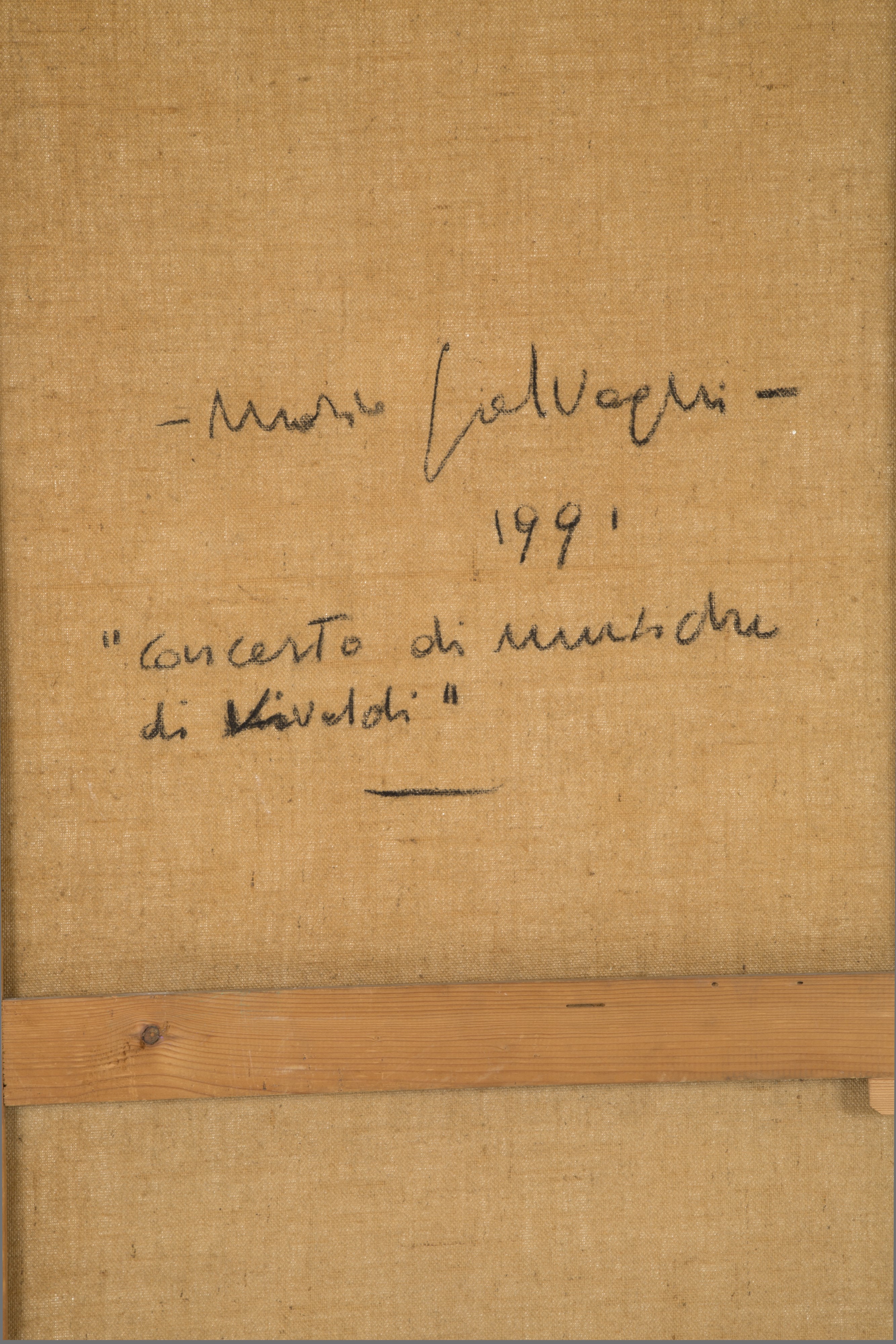 Mario Galvagni - Dipinto "concerto di Musiche di Vivaldi"