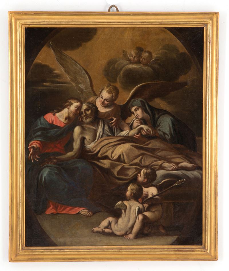 Dipinto "estasi di San Giuseppe"