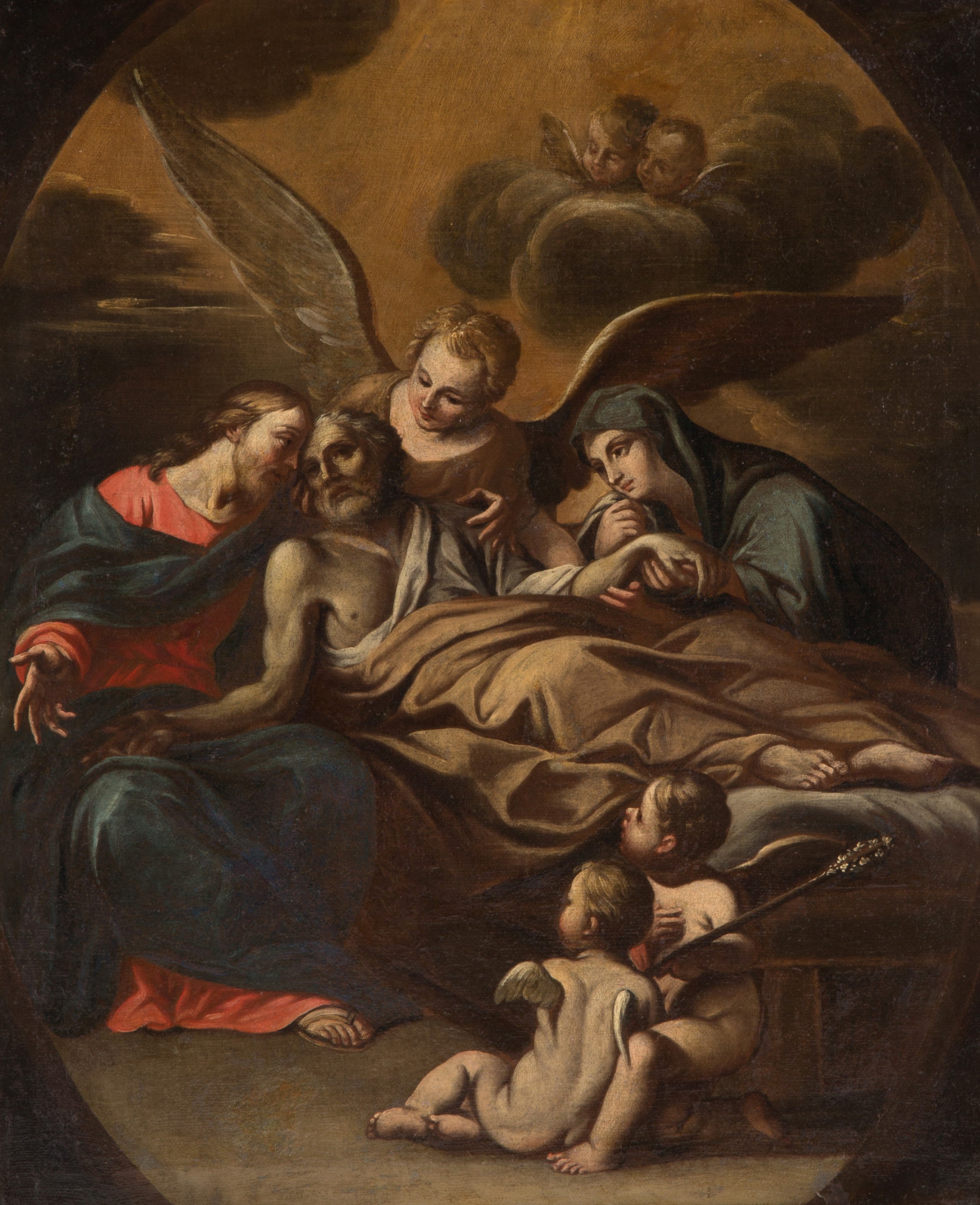 Dipinto "estasi di San Giuseppe"