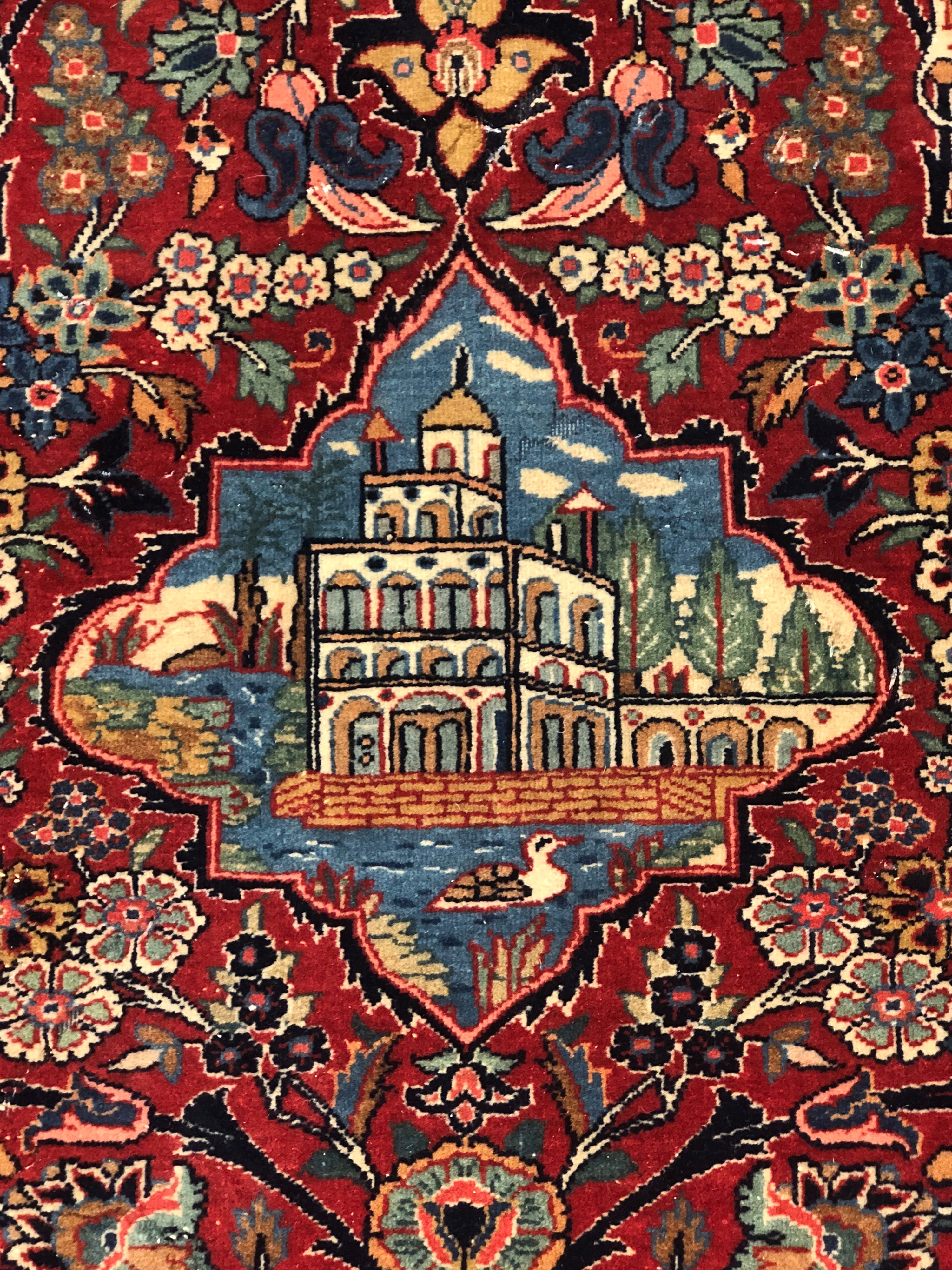 Tappeto Kashan. Persia