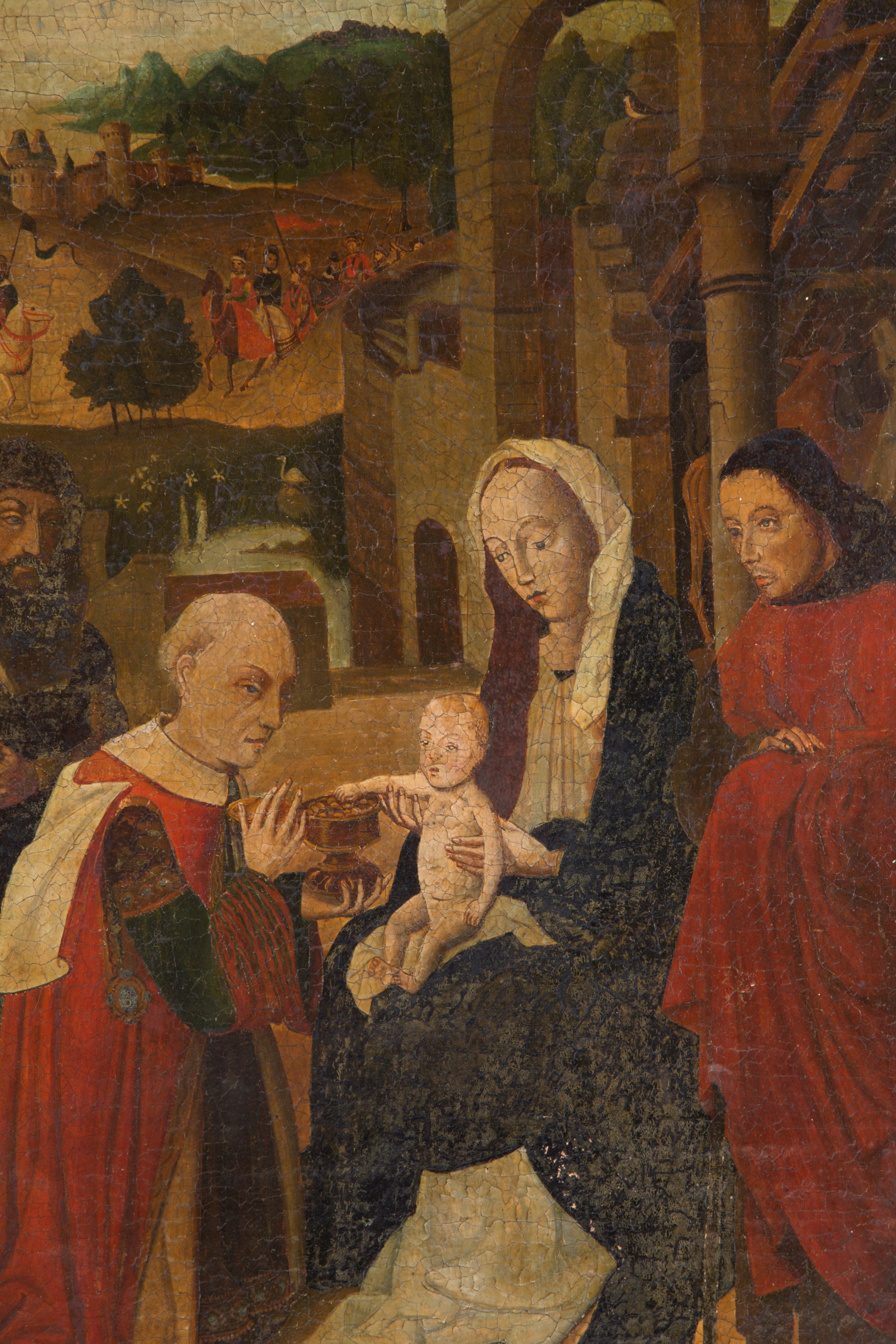 Dipinto "adorazione dei Magi"