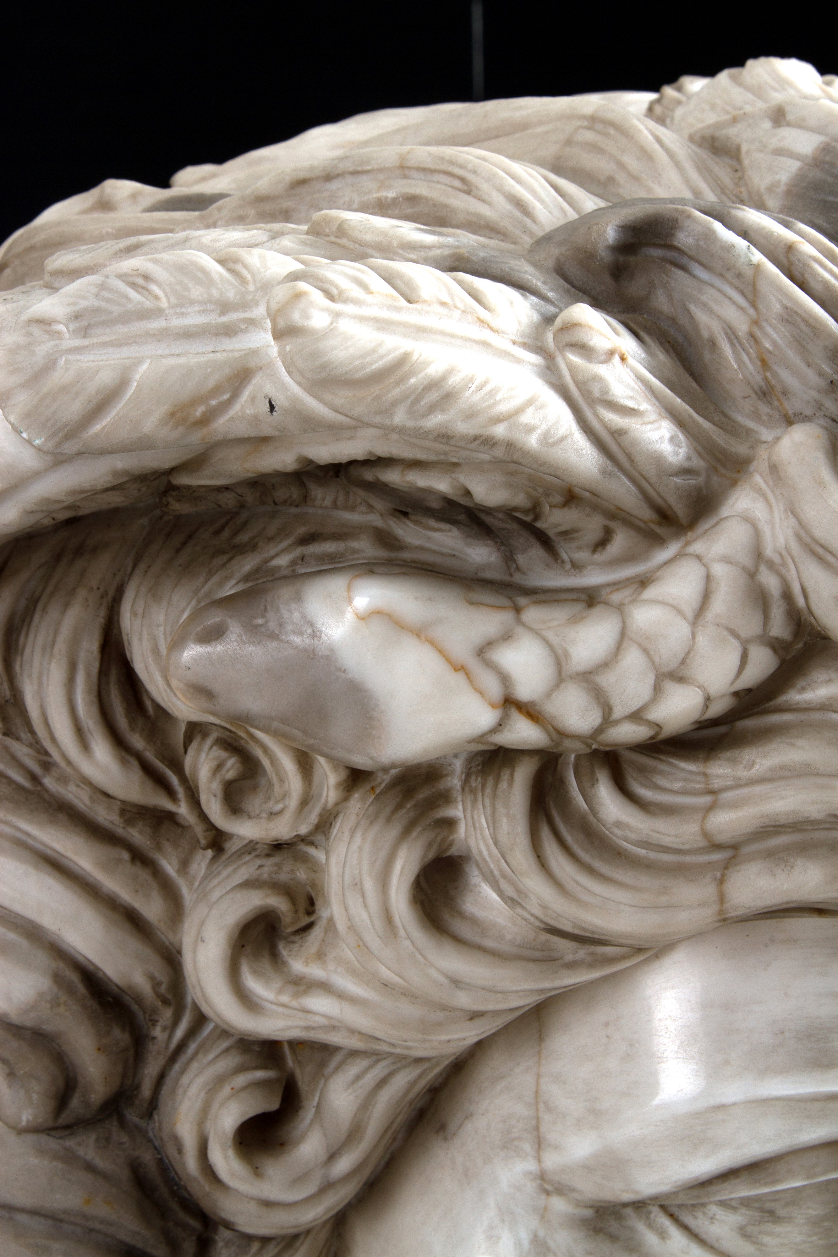 Busto in Marmo "medusa"