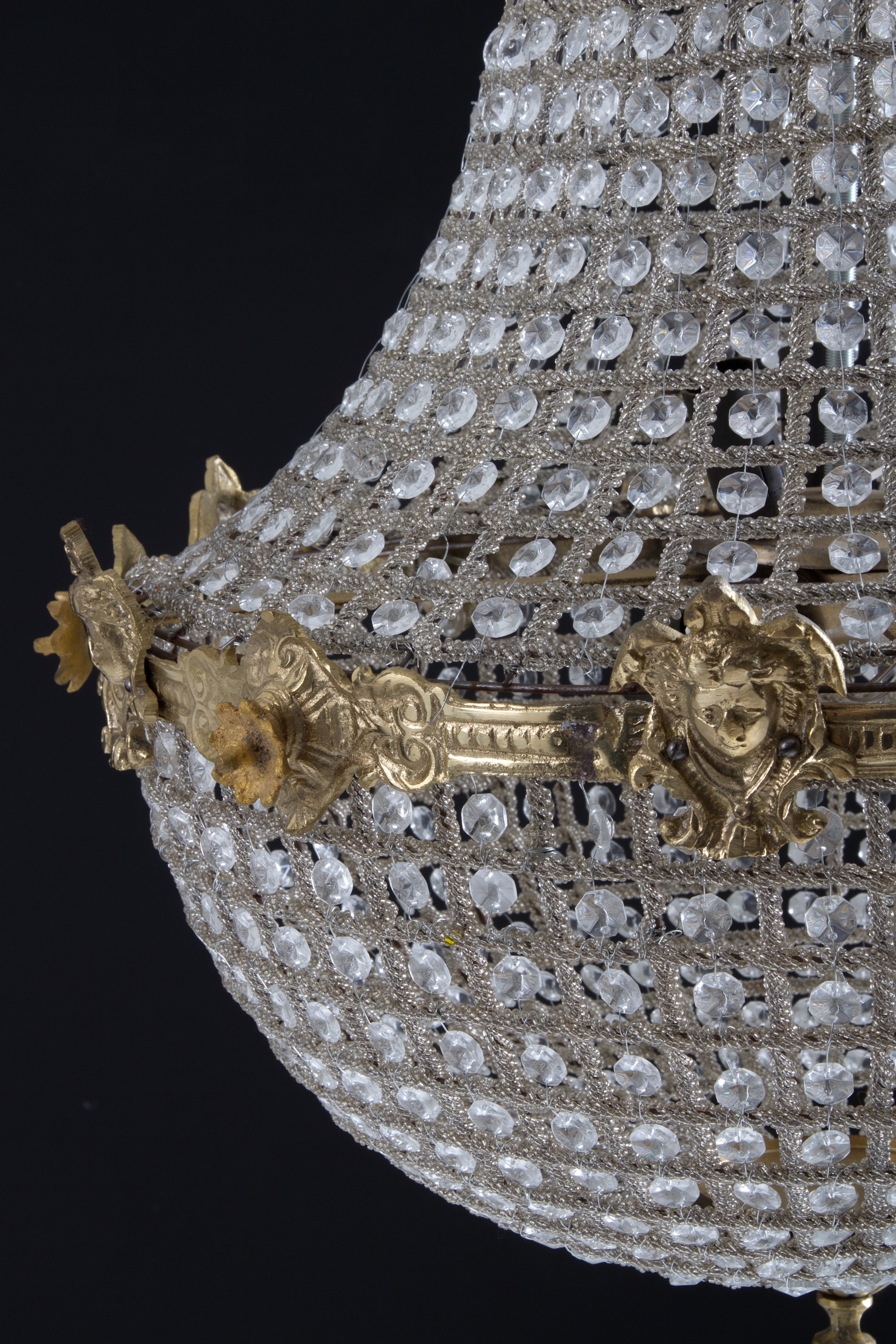 Coppia di Lampadari a Mongolfiera