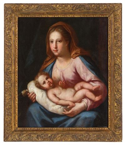 Dipinto "madonna Lattante"
