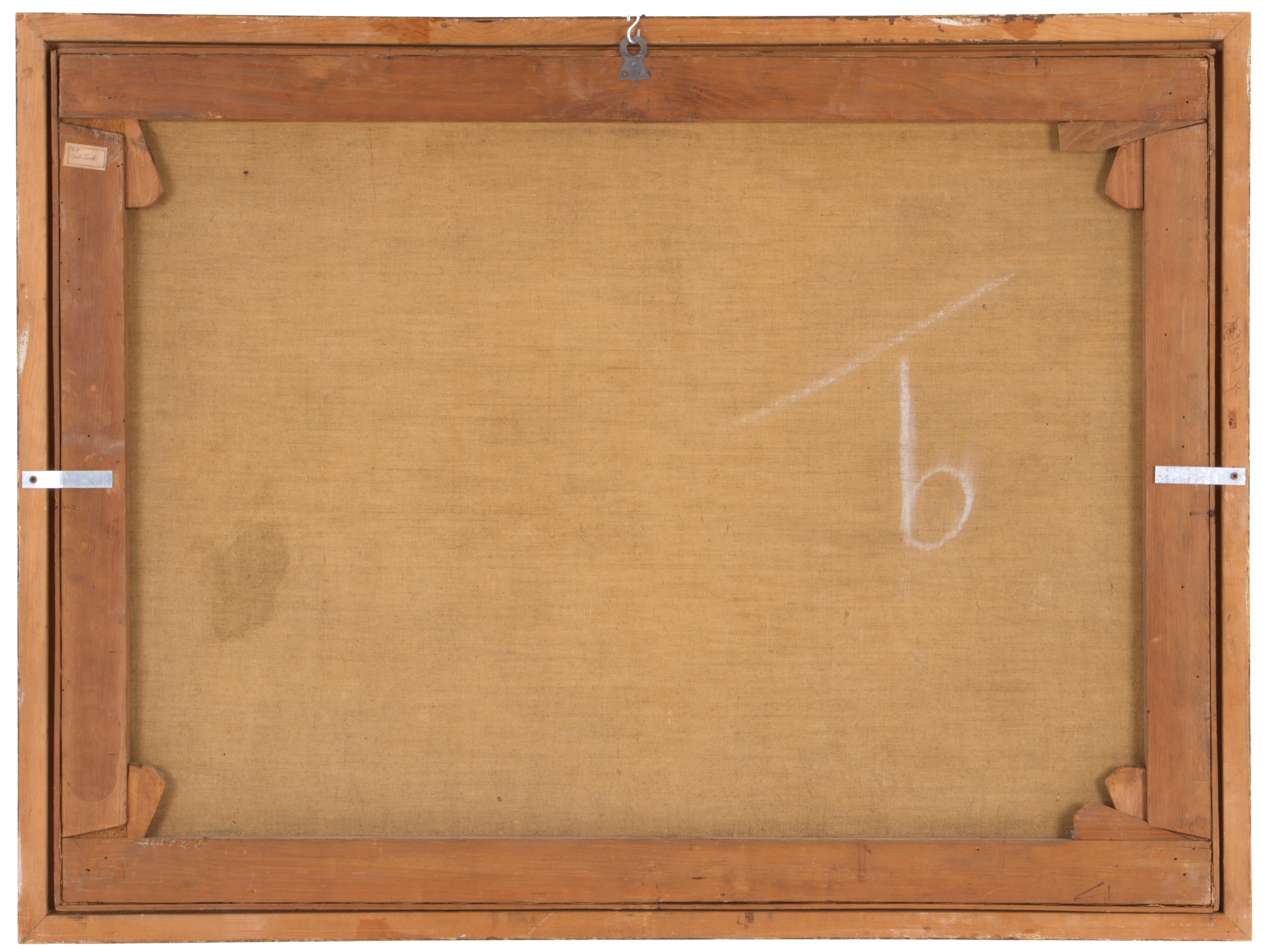 Dipinto "PASTORI A RIPOSO CON ARMENTI".