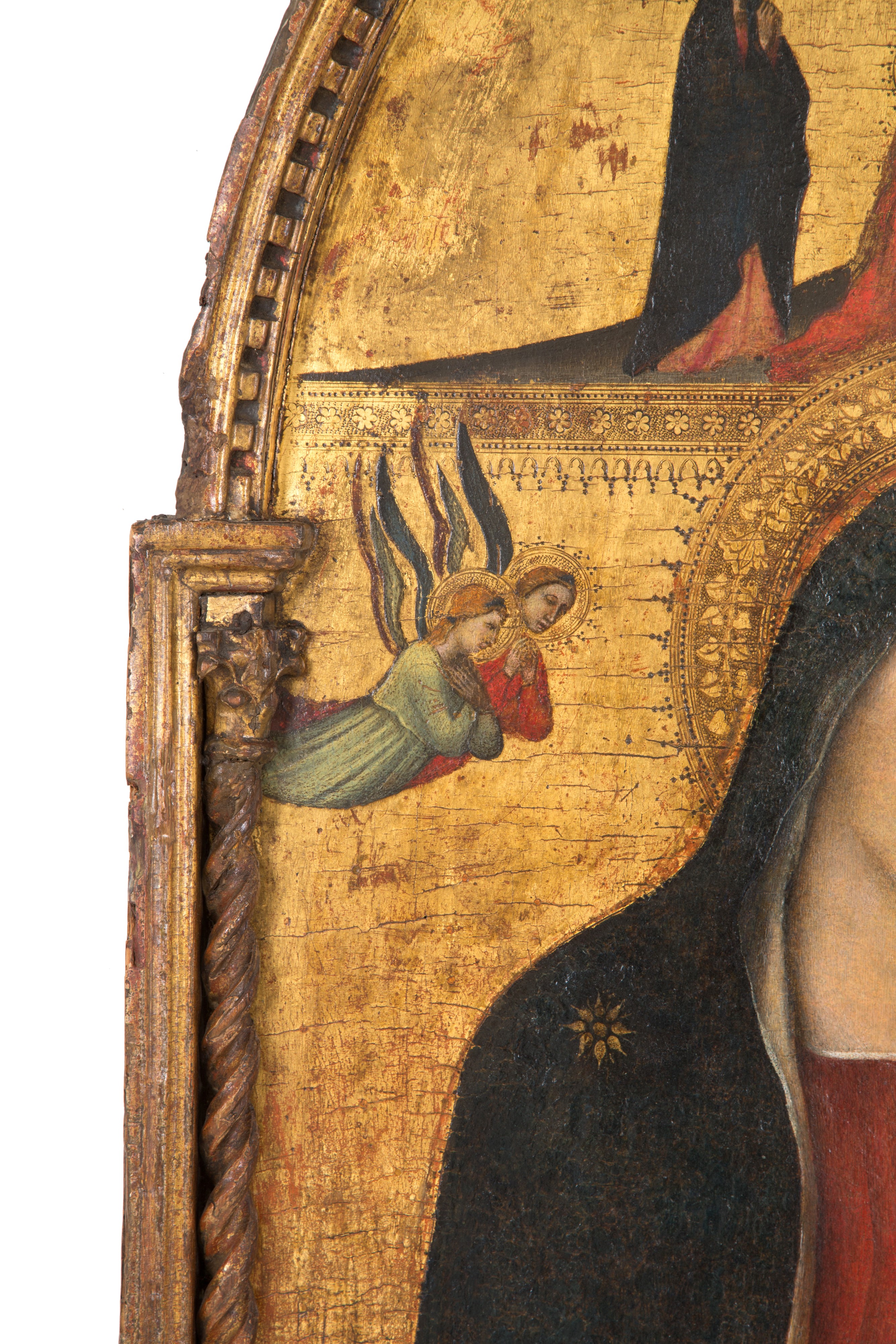 Giovanni del Biondo - Dipinto 'madonna del Latte e Crocifissione'