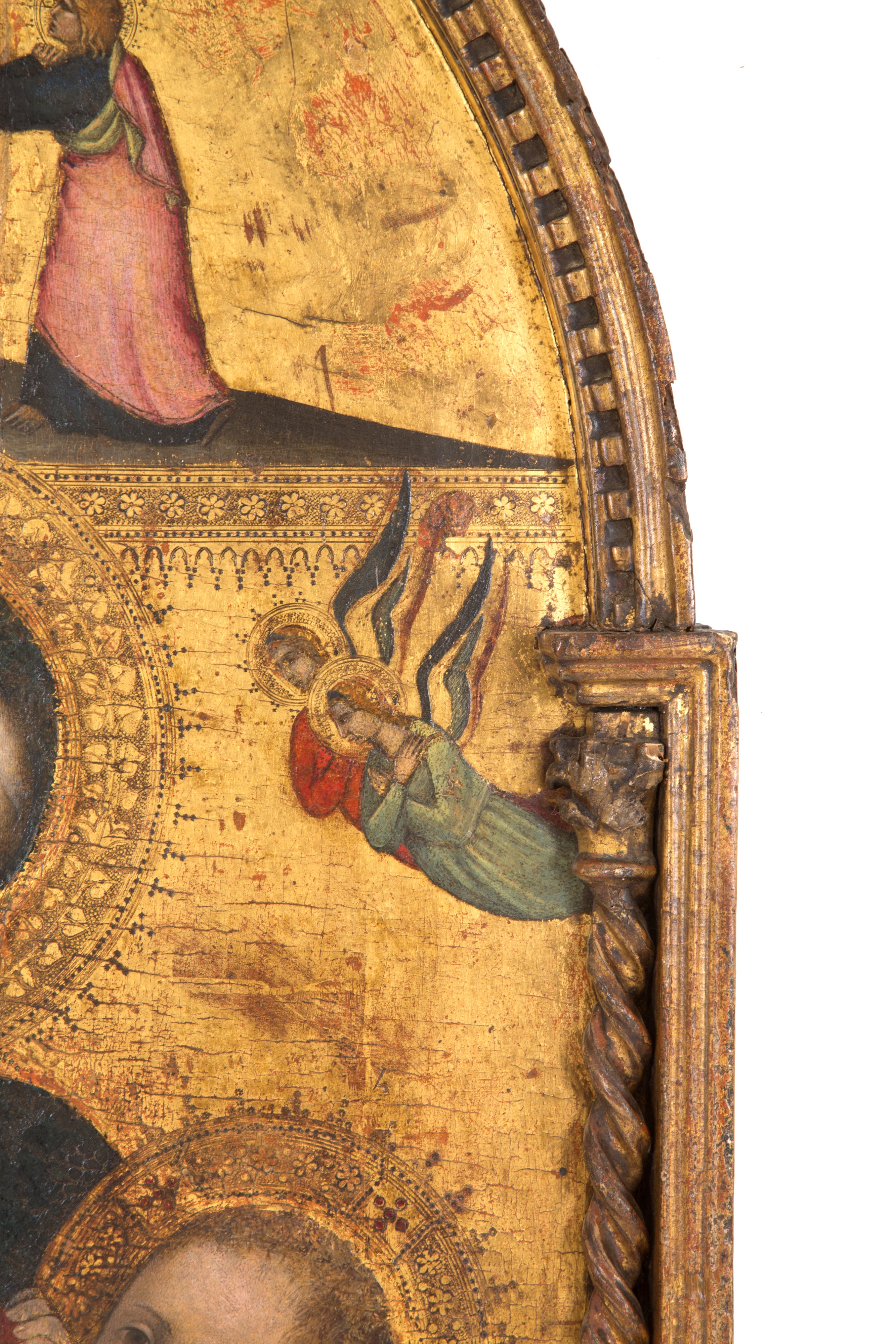 Giovanni del Biondo - Dipinto 'madonna del Latte e Crocifissione'