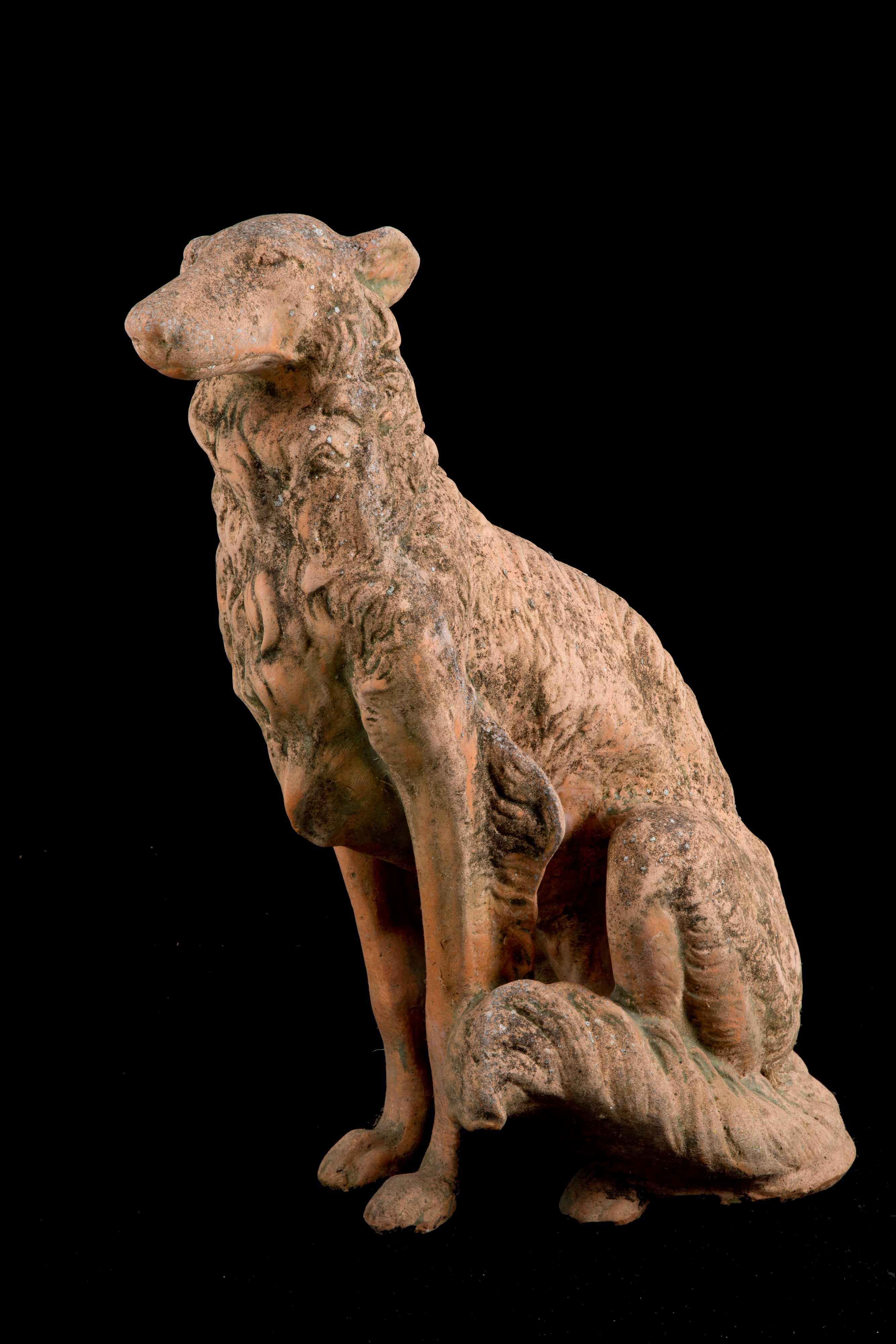 Coppia di Sculture "cani"
