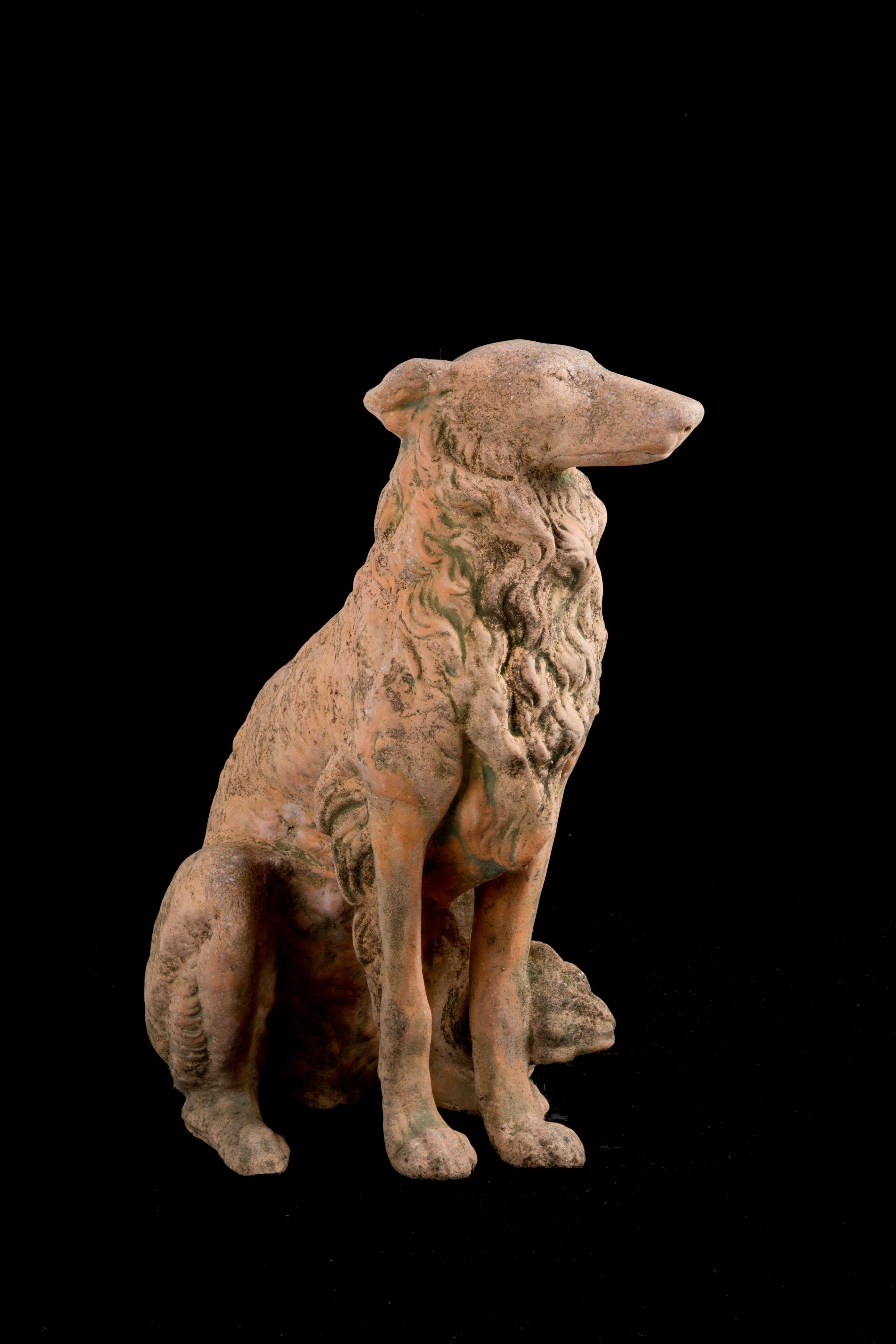 Coppia di Sculture "cani"