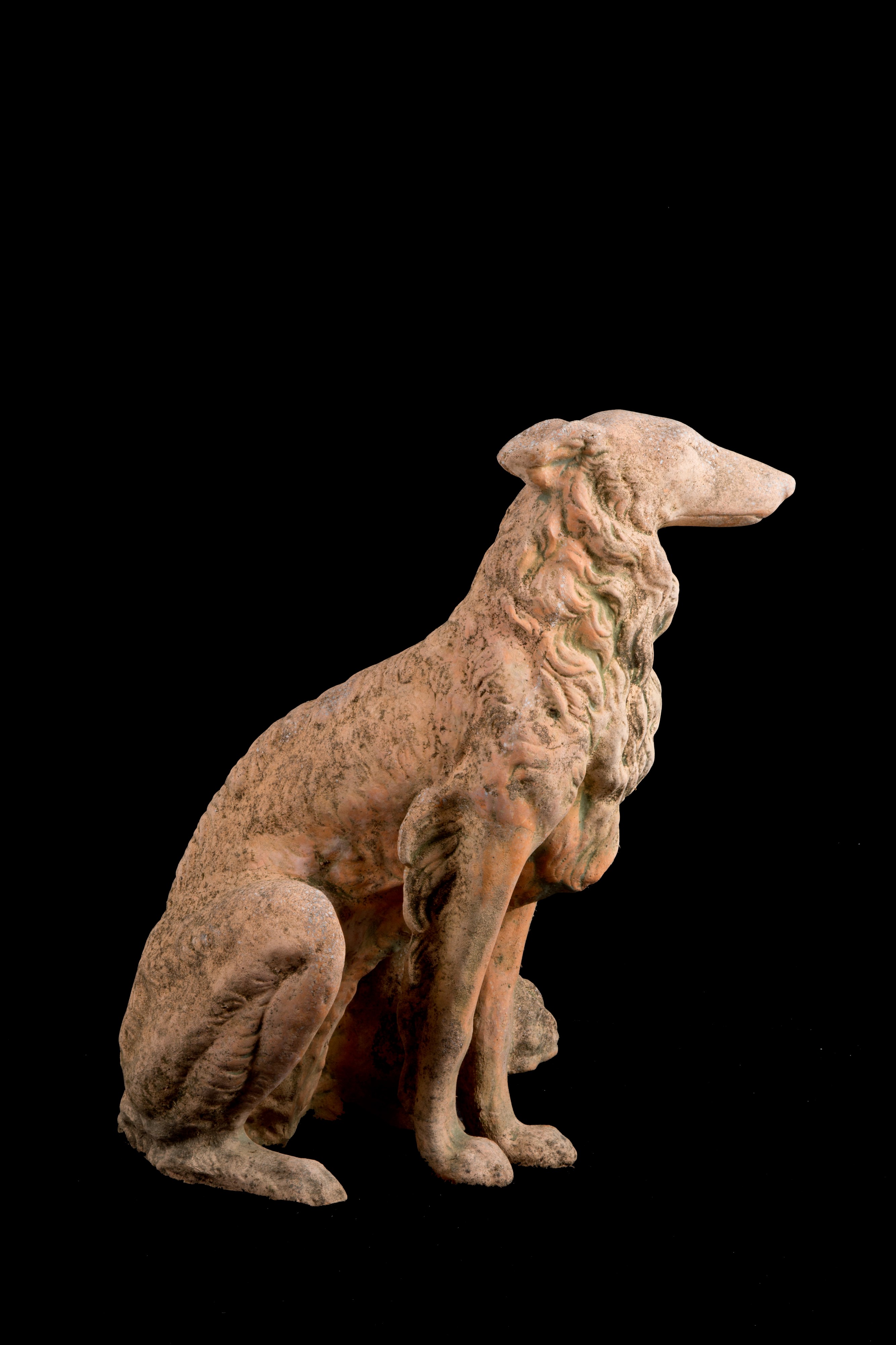 Coppia di Sculture "cani"