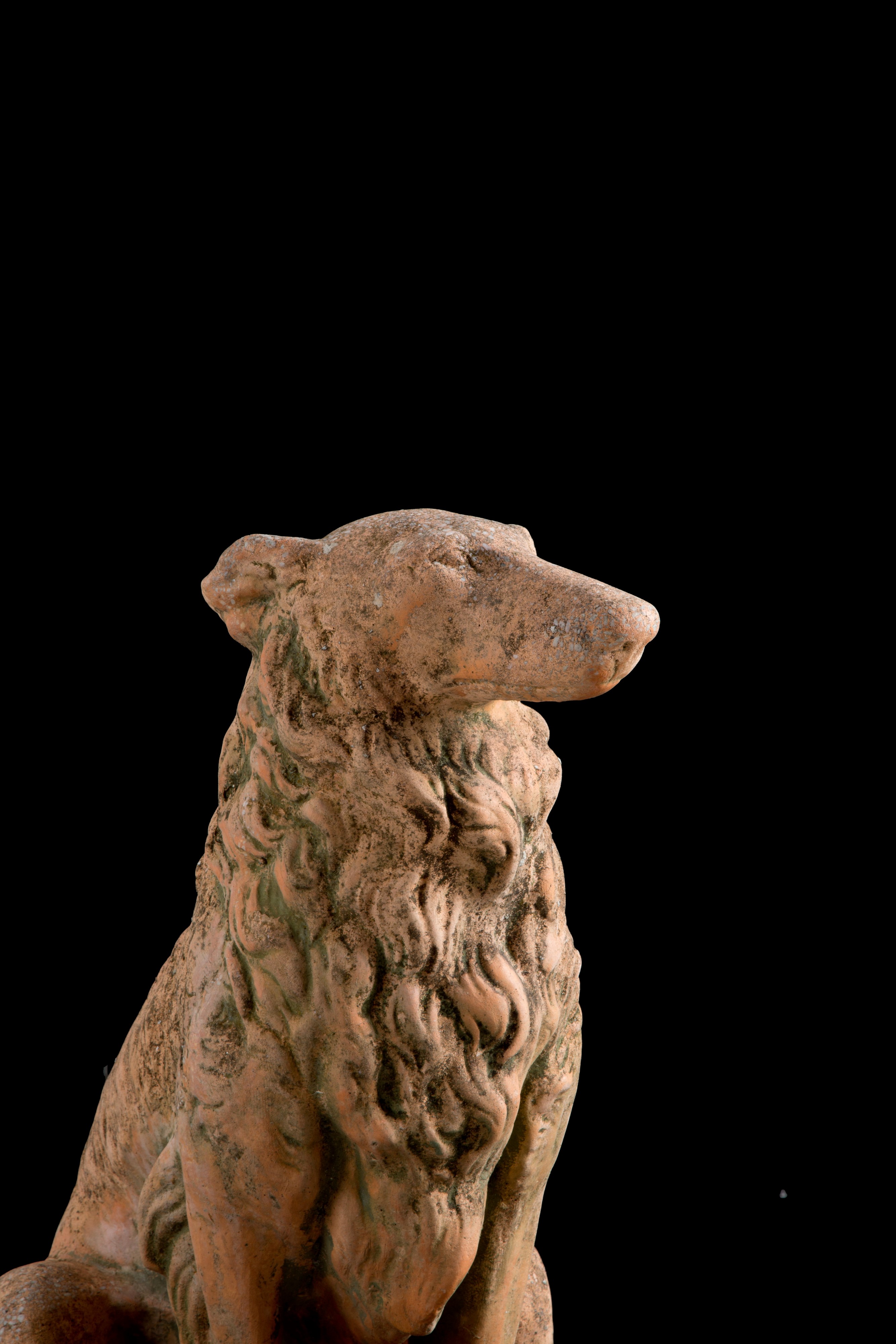 Coppia di Sculture "cani"